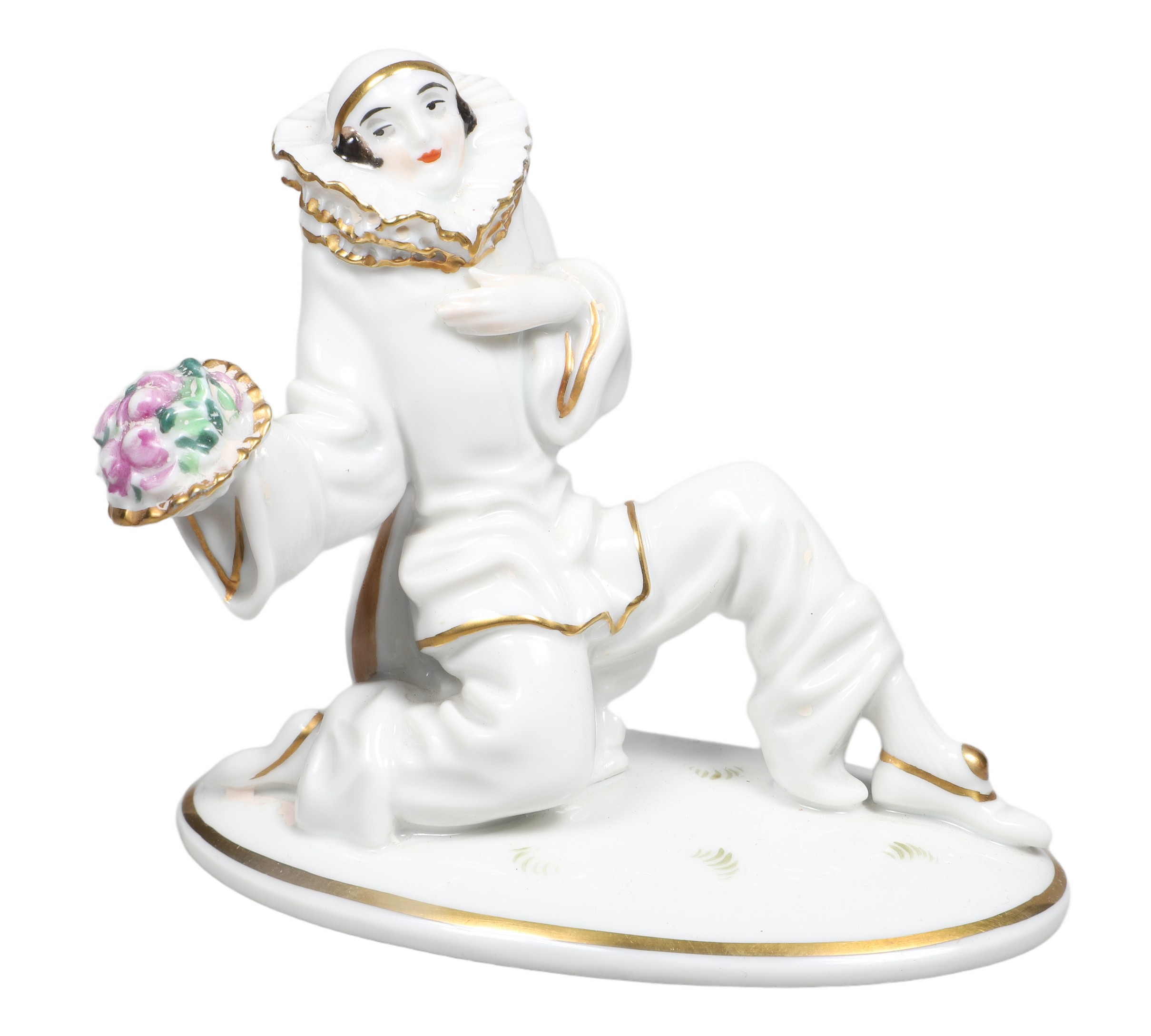 Rosenthal porcelain kneeling Pierrot