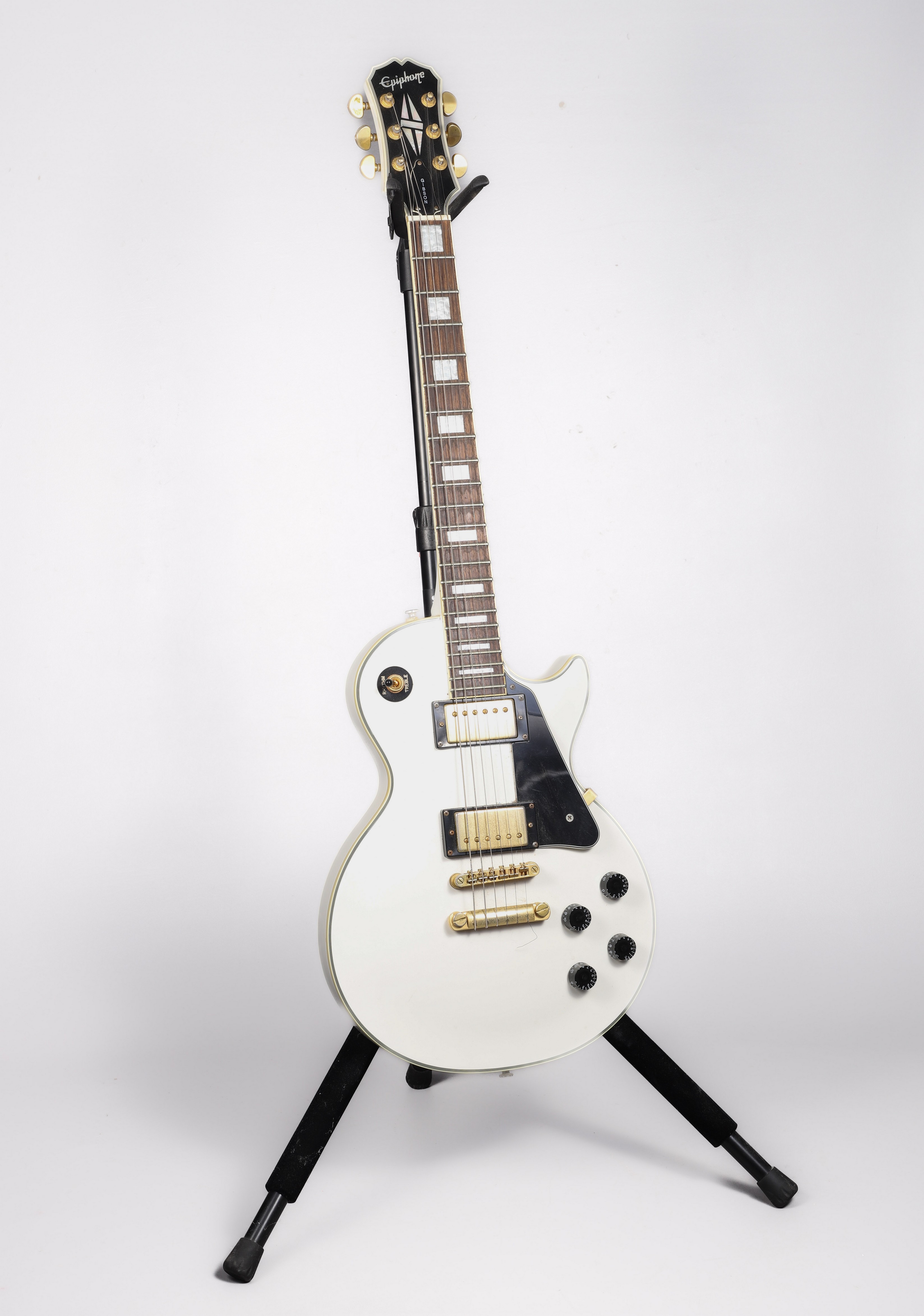 Epiphone Les Paul copy guitar, white