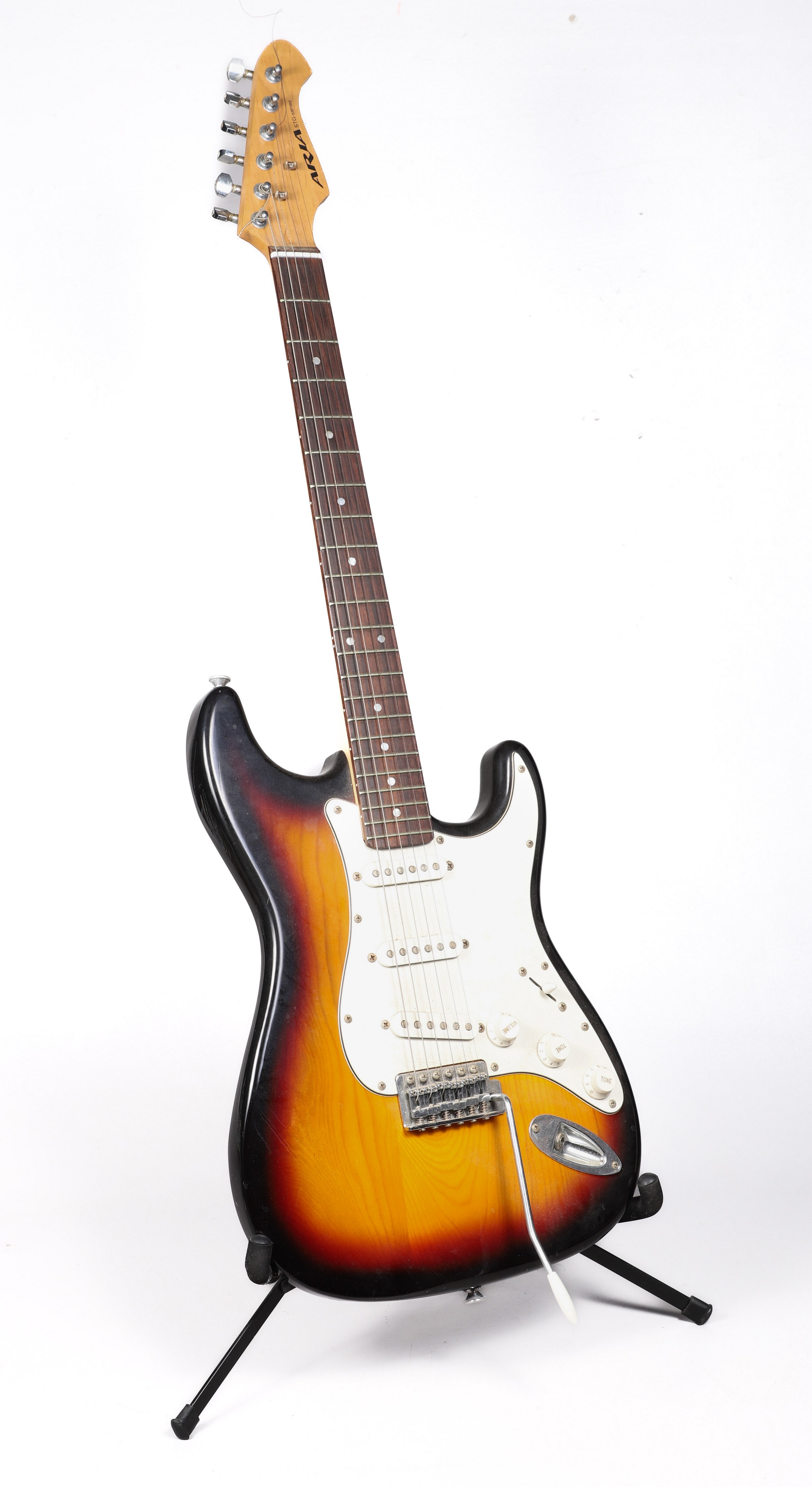 Aria Stratocaster copy guitar,