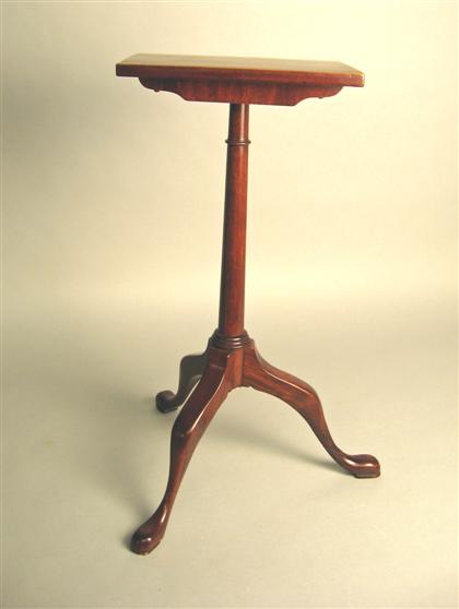 George III style mahogany kettle stand