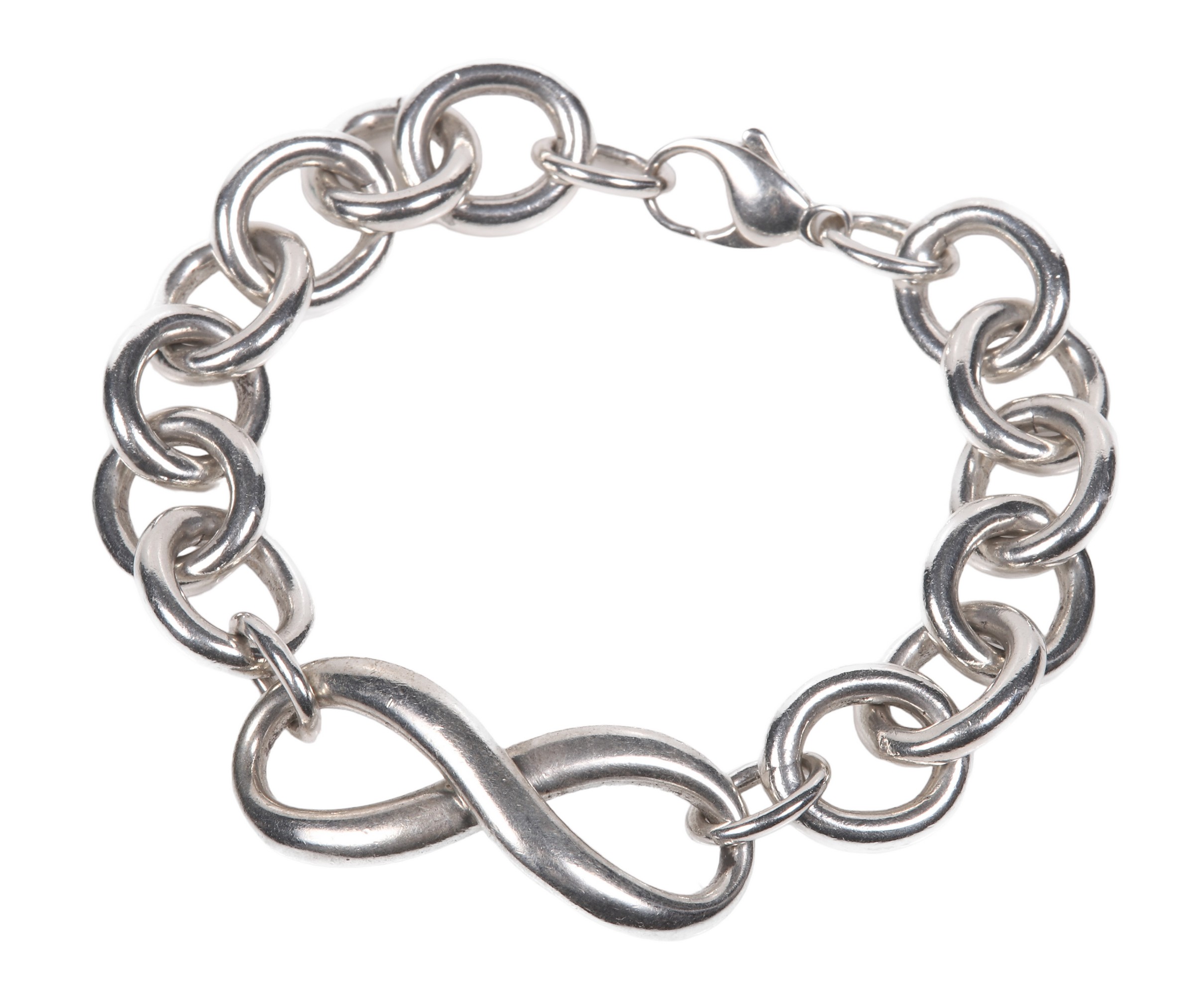 Tiffany and Co Infinity charm bracelet 2e0dd2