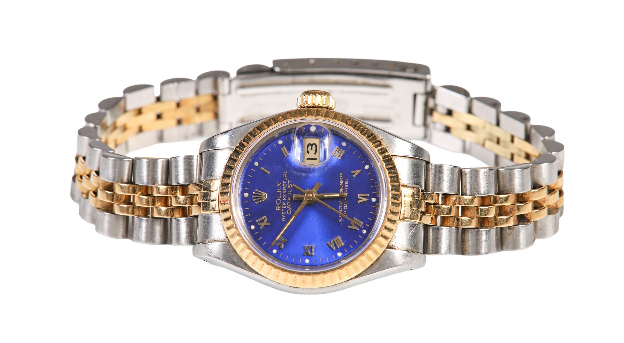 Rolex Ladies Datejust 18K and Stainless 2e0e06