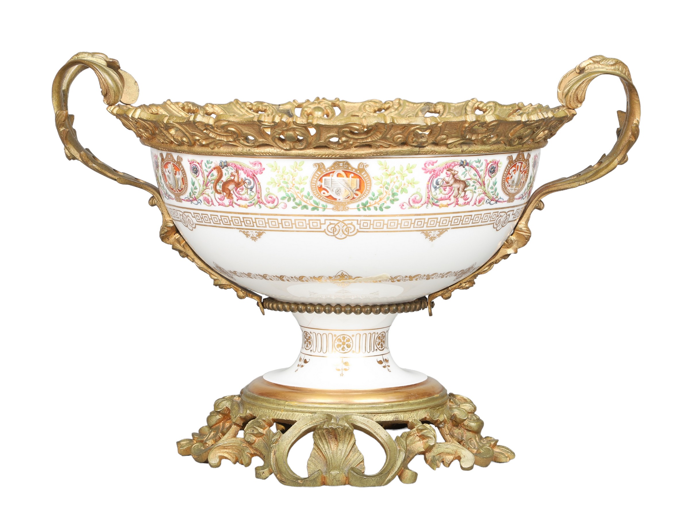 1848 Chateau de Bleau Sevres Porcelain