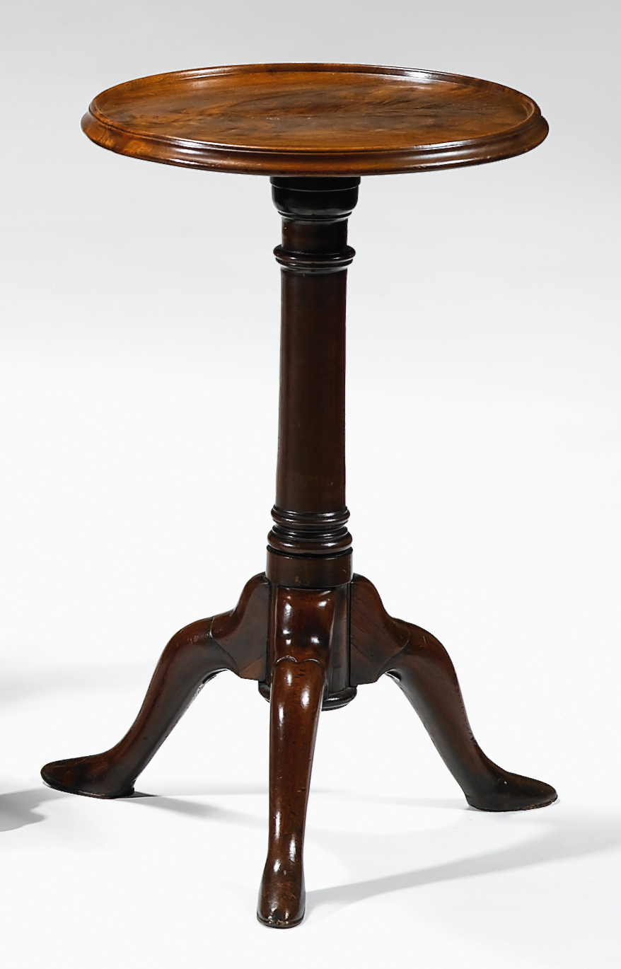 George II mahogany candlestand 49b0a