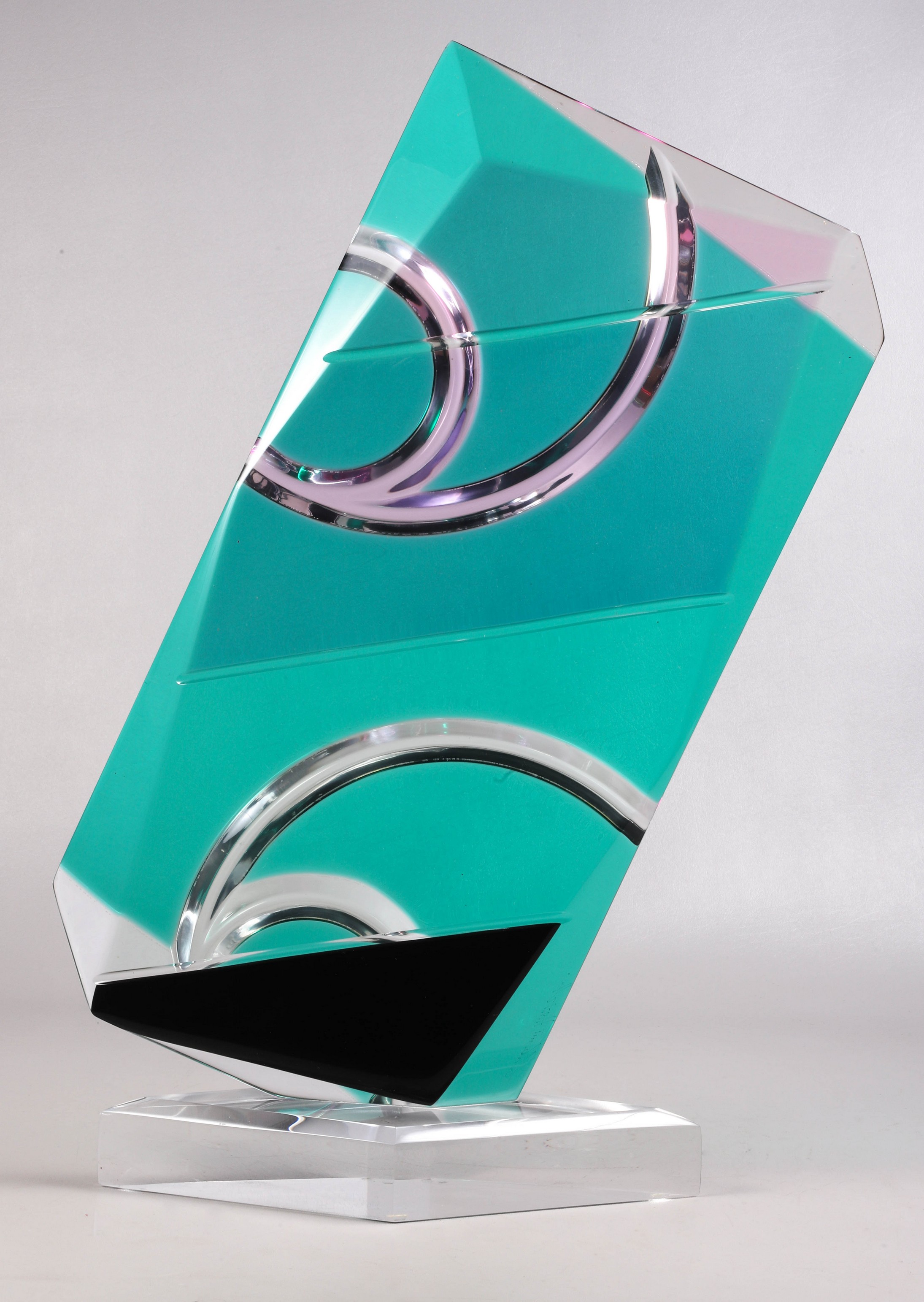 Shlomi Haziza lucite sculpture,