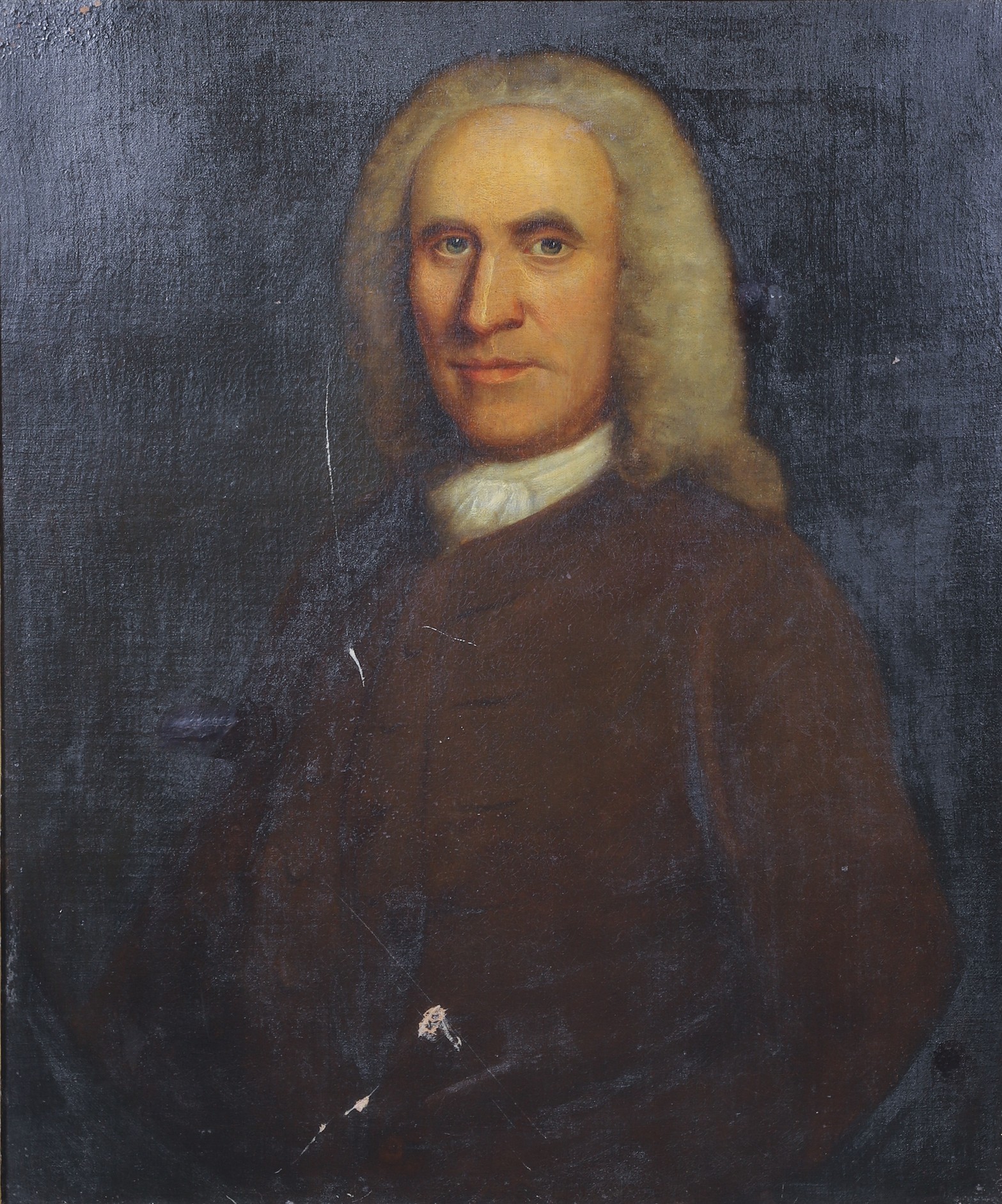 18th C. Portrait of a Gentleman, oil