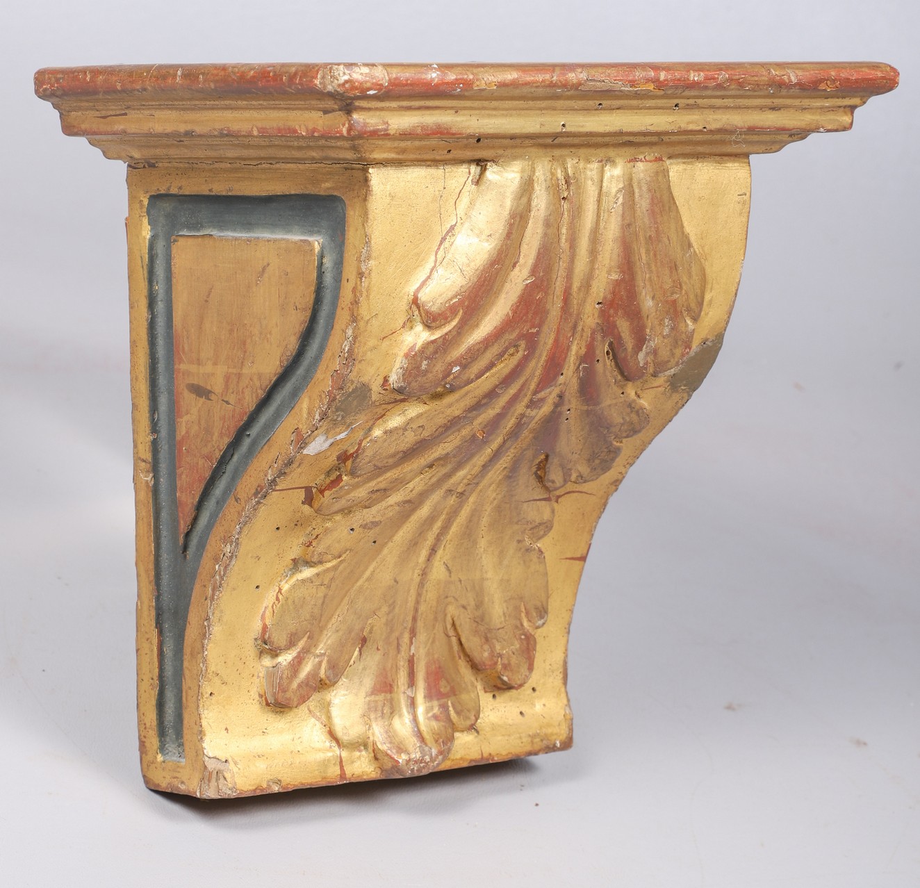 Large Continental carved gilt wood