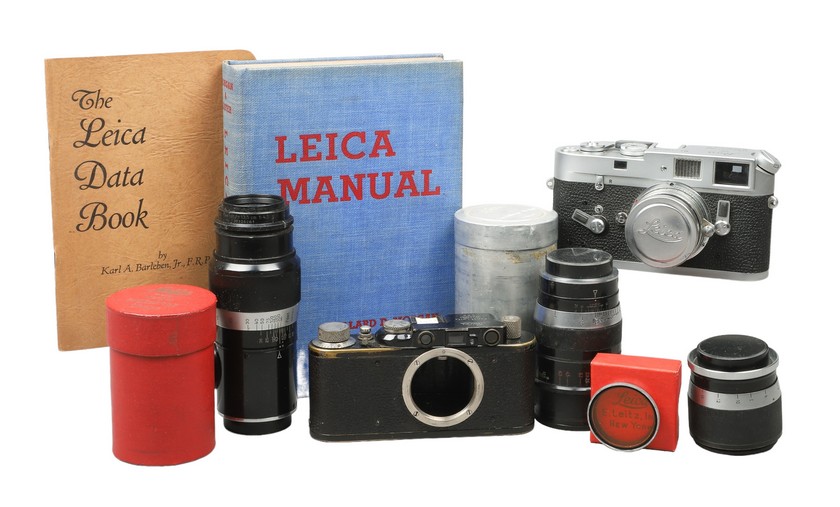 Lot of Leica photography items, c/o