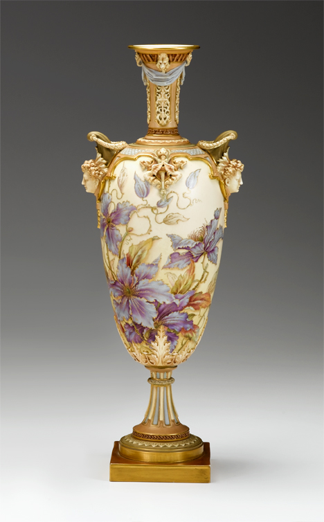 Royal Worcester gilt decorated