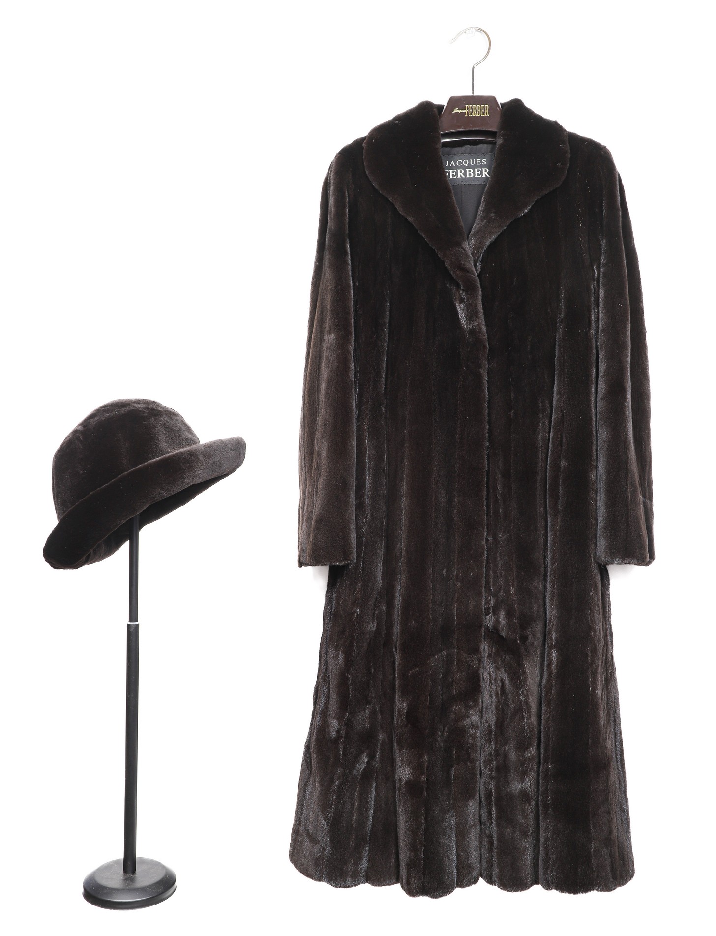 Jacques Ferber sheared mink coat 2e0fa2