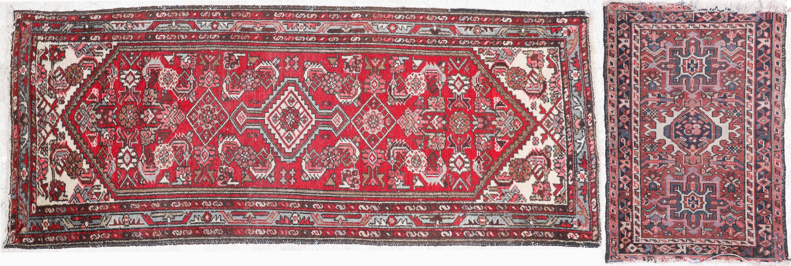 (2) Persian Throw rugs, 2'4" X