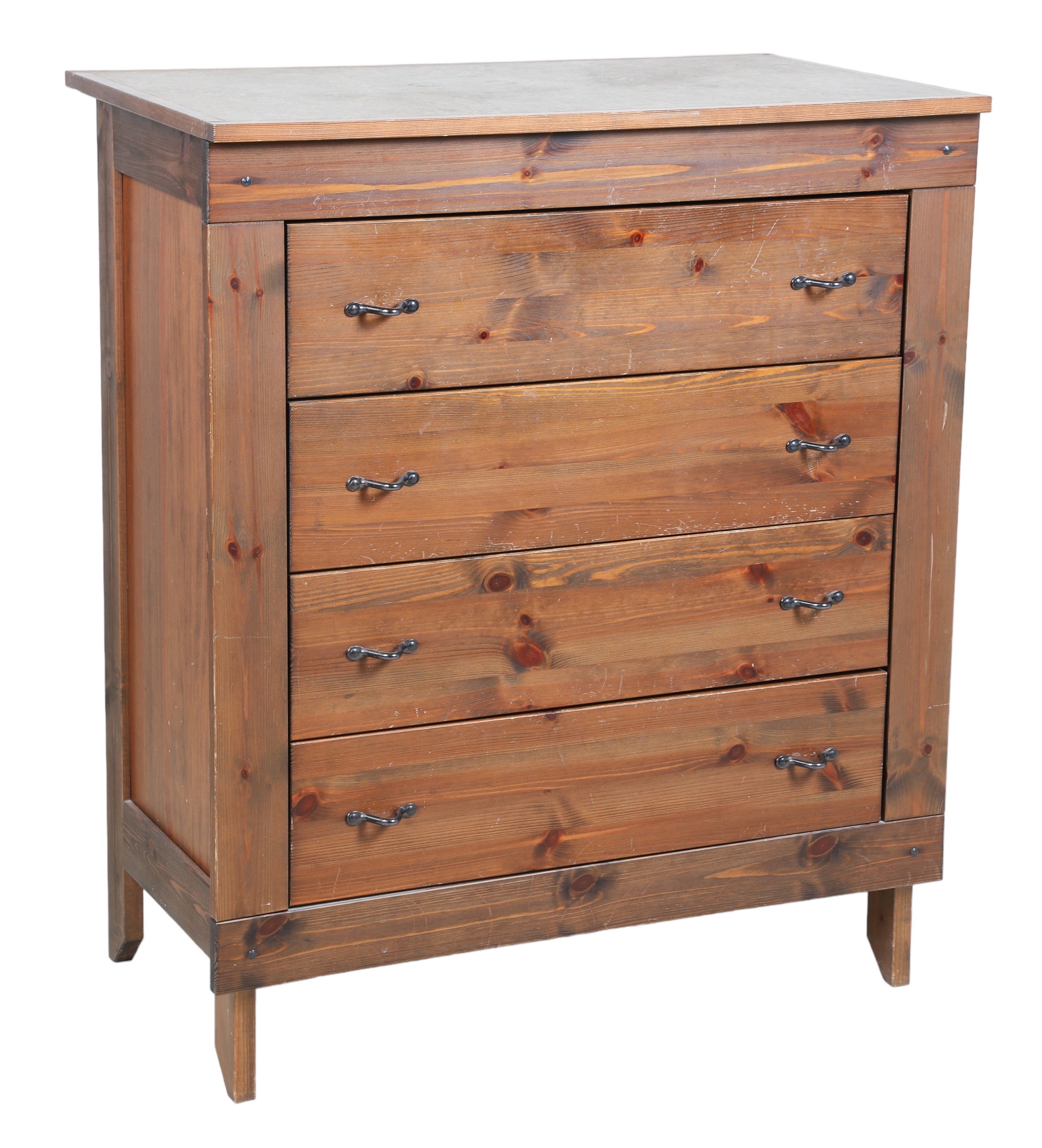 Pine and faux slate high chest 2e0fdd