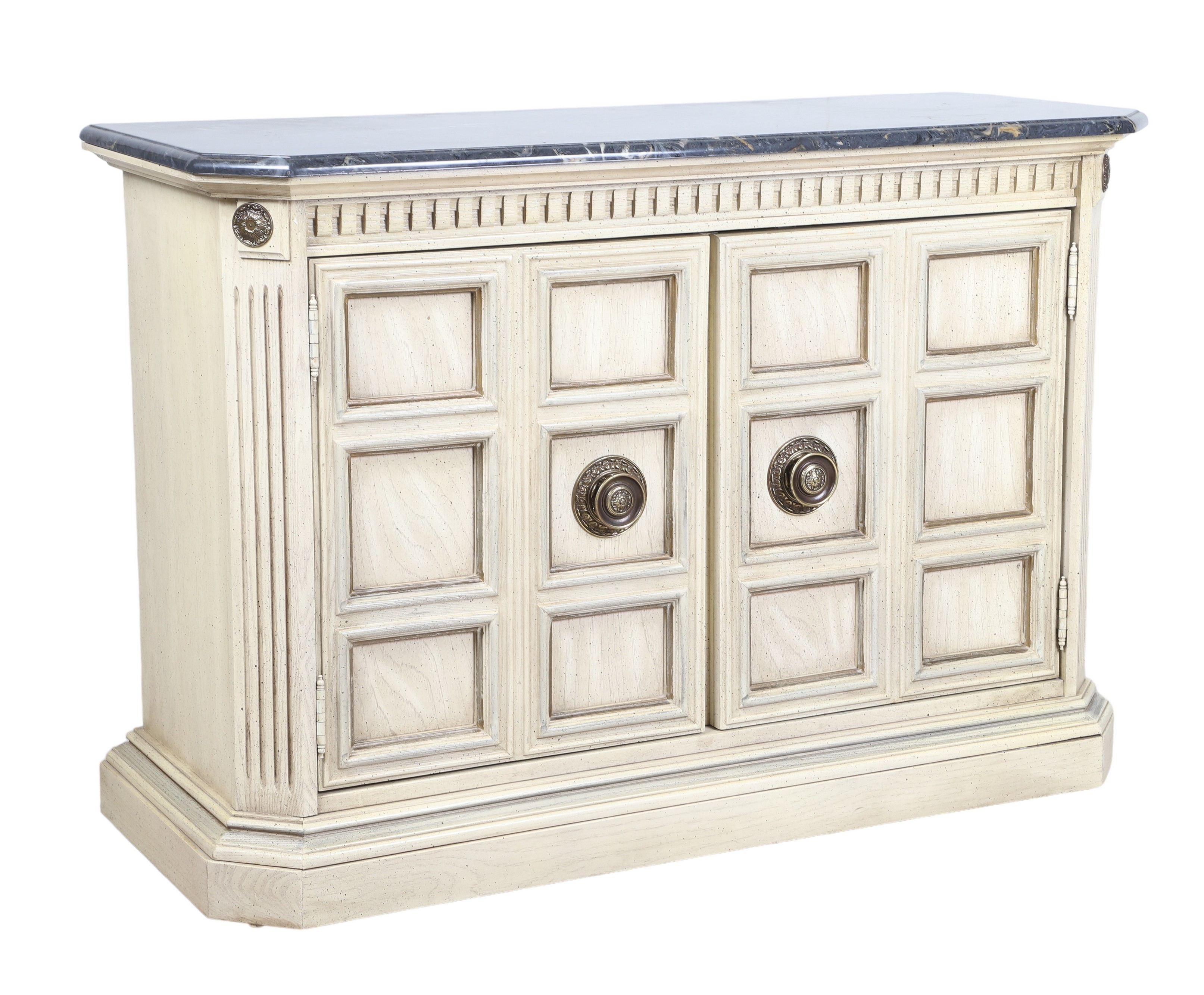 Stanley French style cream painted buffet,