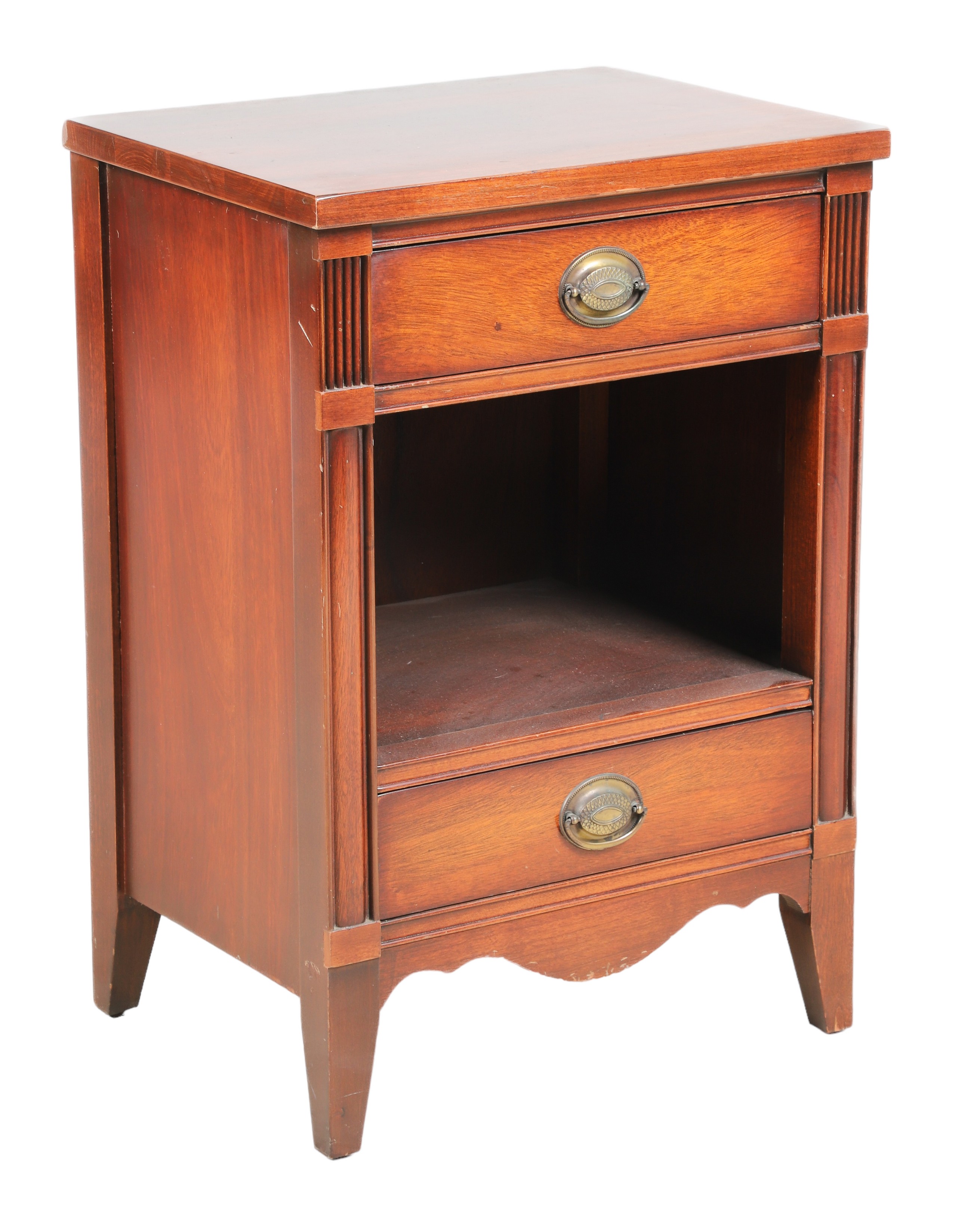 National Furniture Co Mahogany 2-drawer