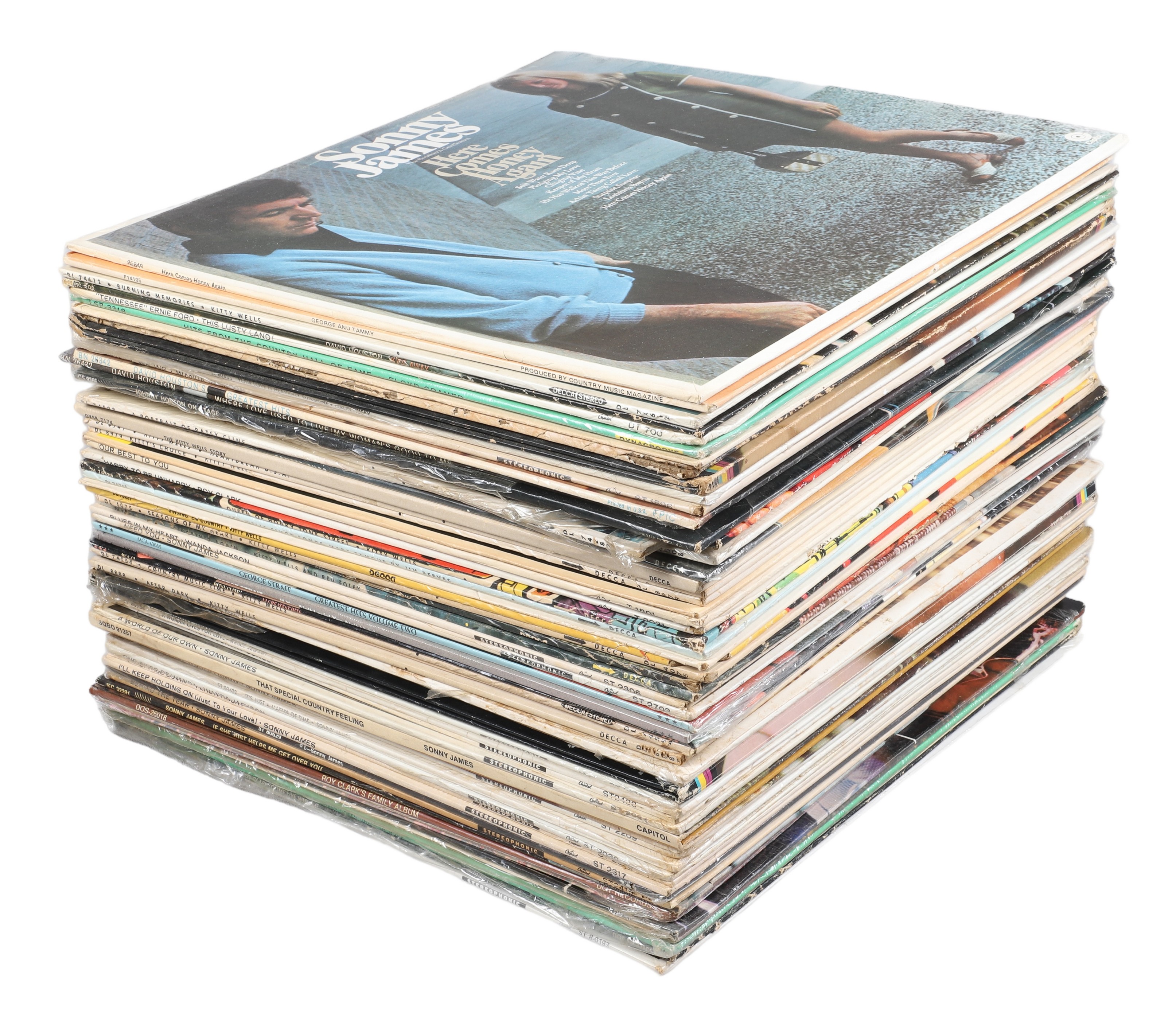 (50+) Vinyl LP record albums, Country