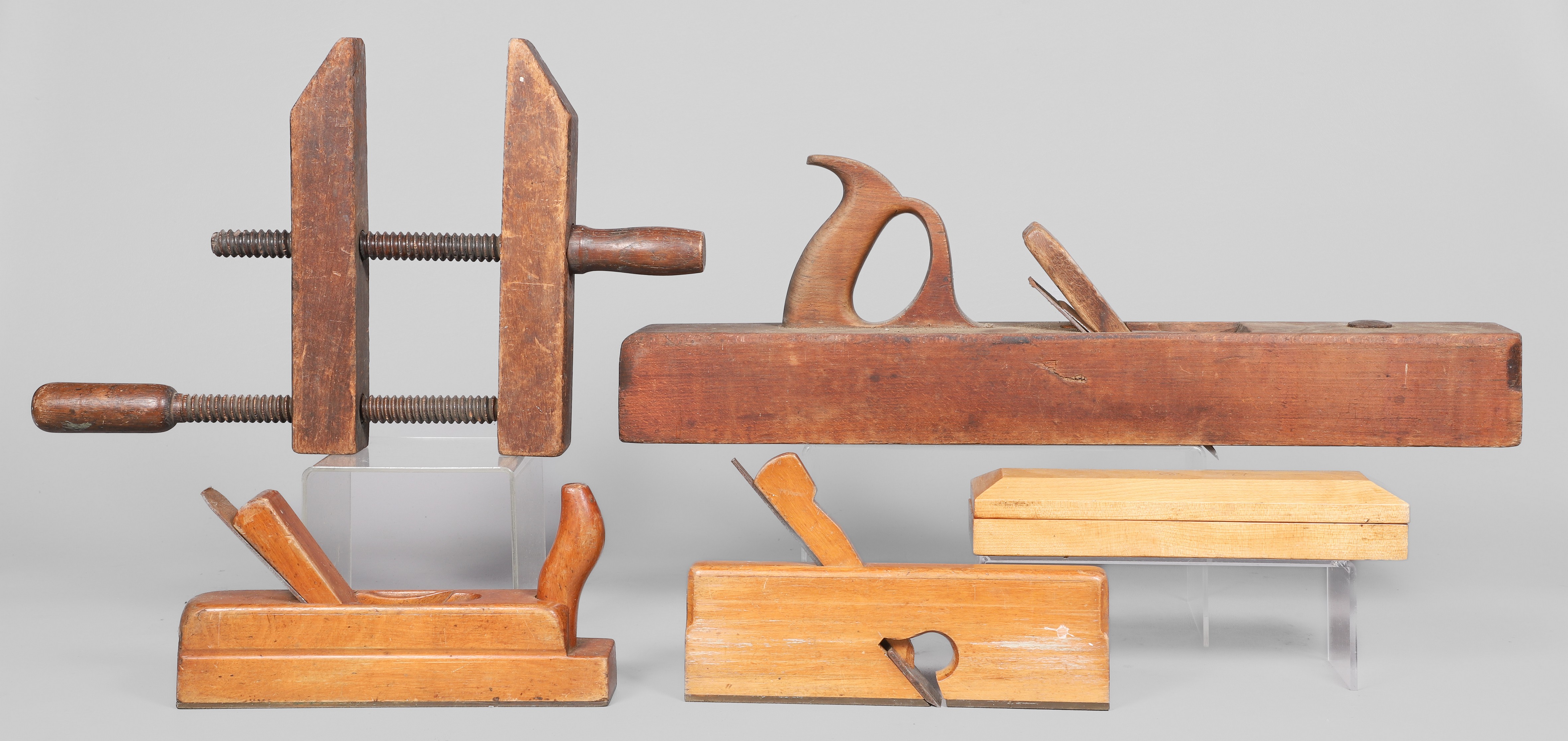 (5) Woodworking items, c/o (3)