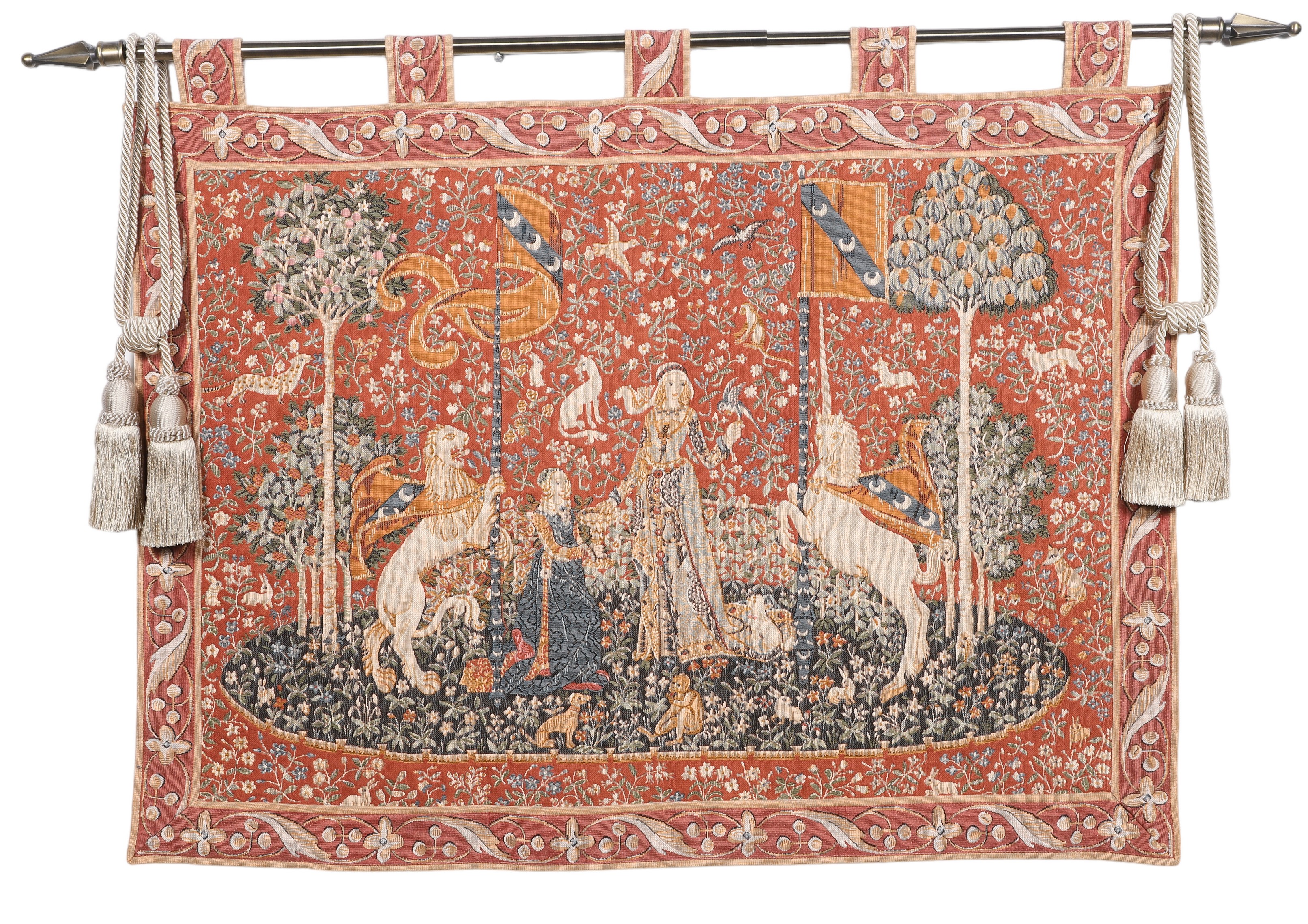 Lady and the Unicorn tapestry wall 2e11f2
