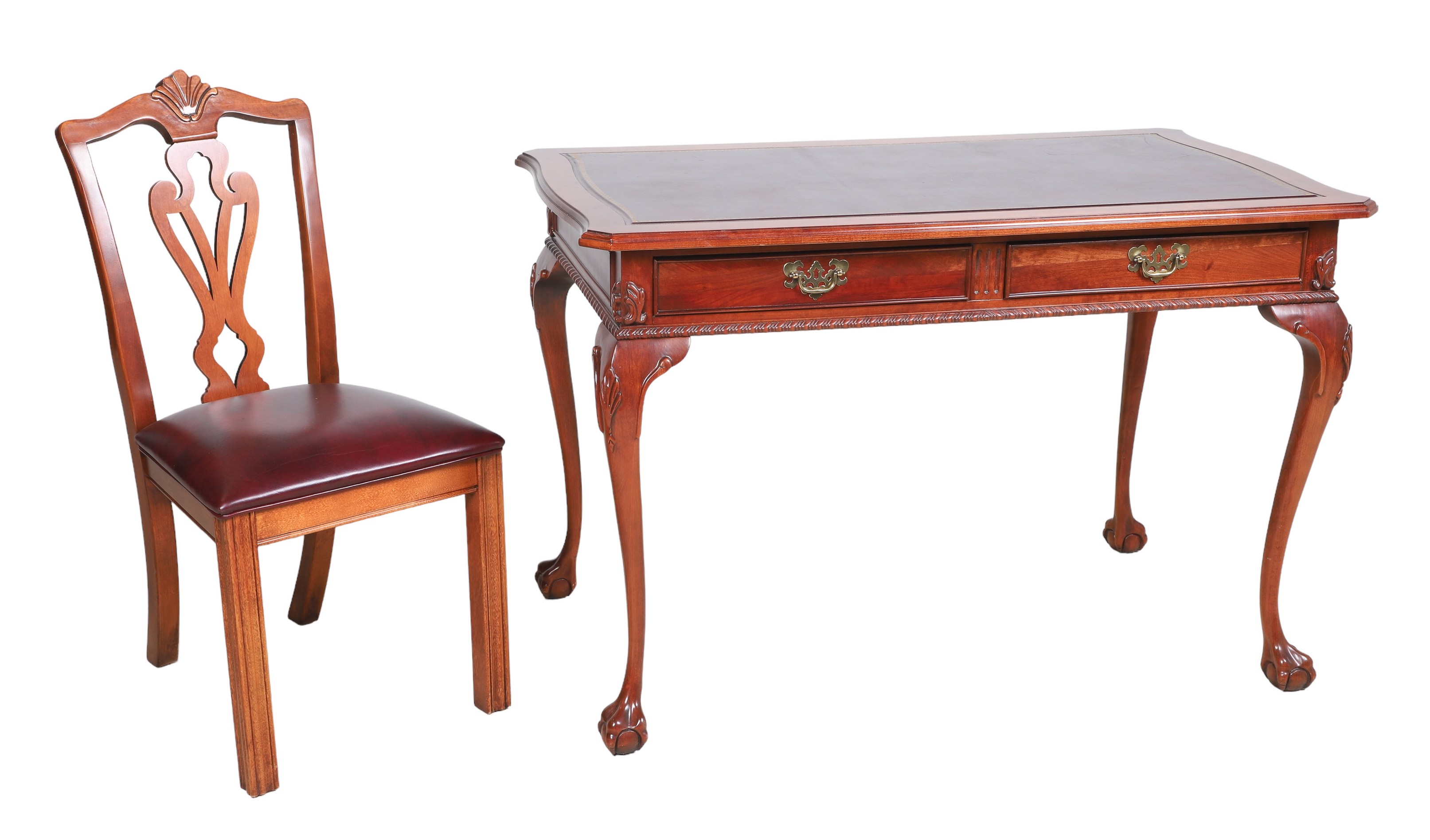 Jasper Co Chippendale style mahogany 2e1229