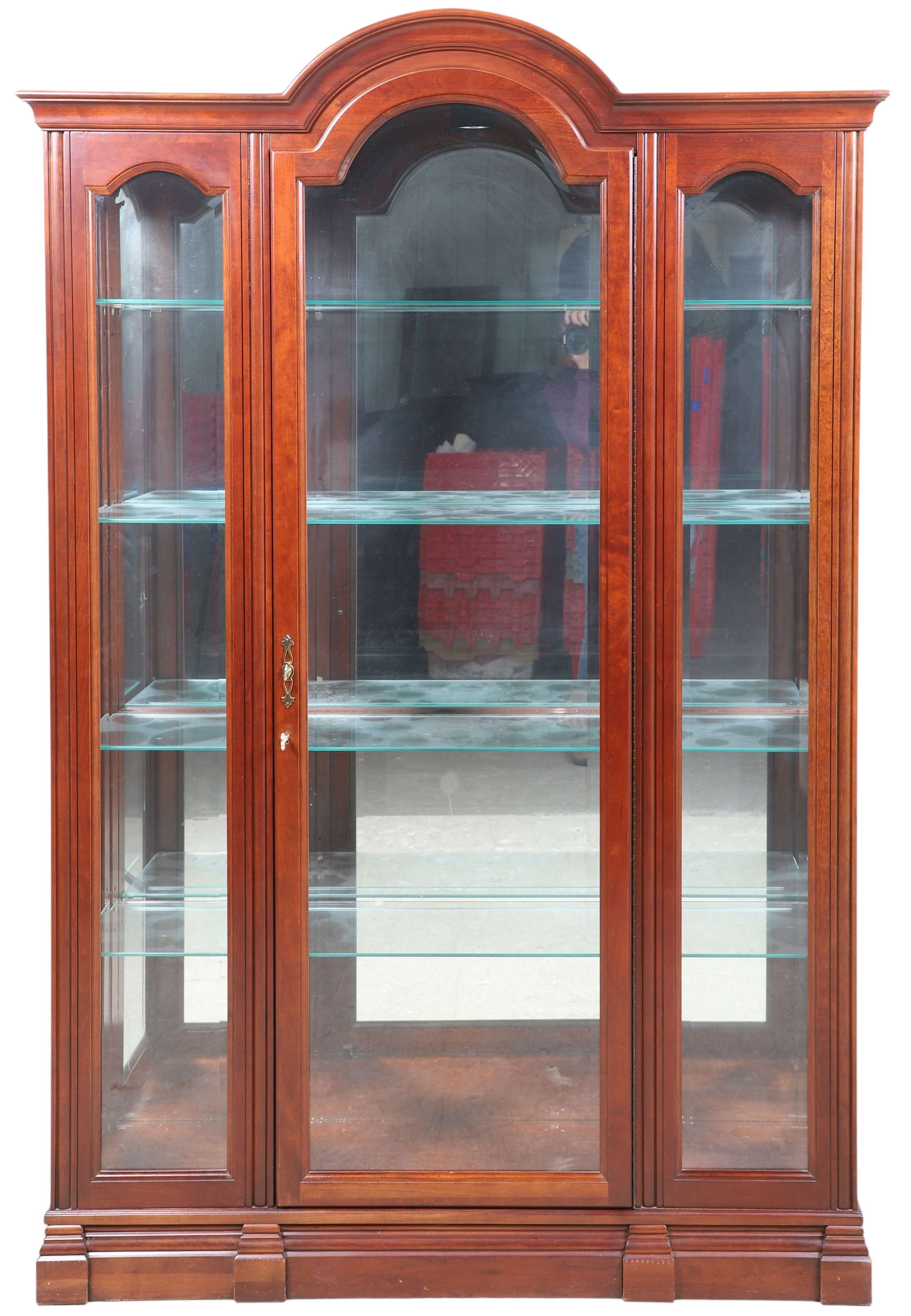 Jasper Cabinet mahogany display cabinet,