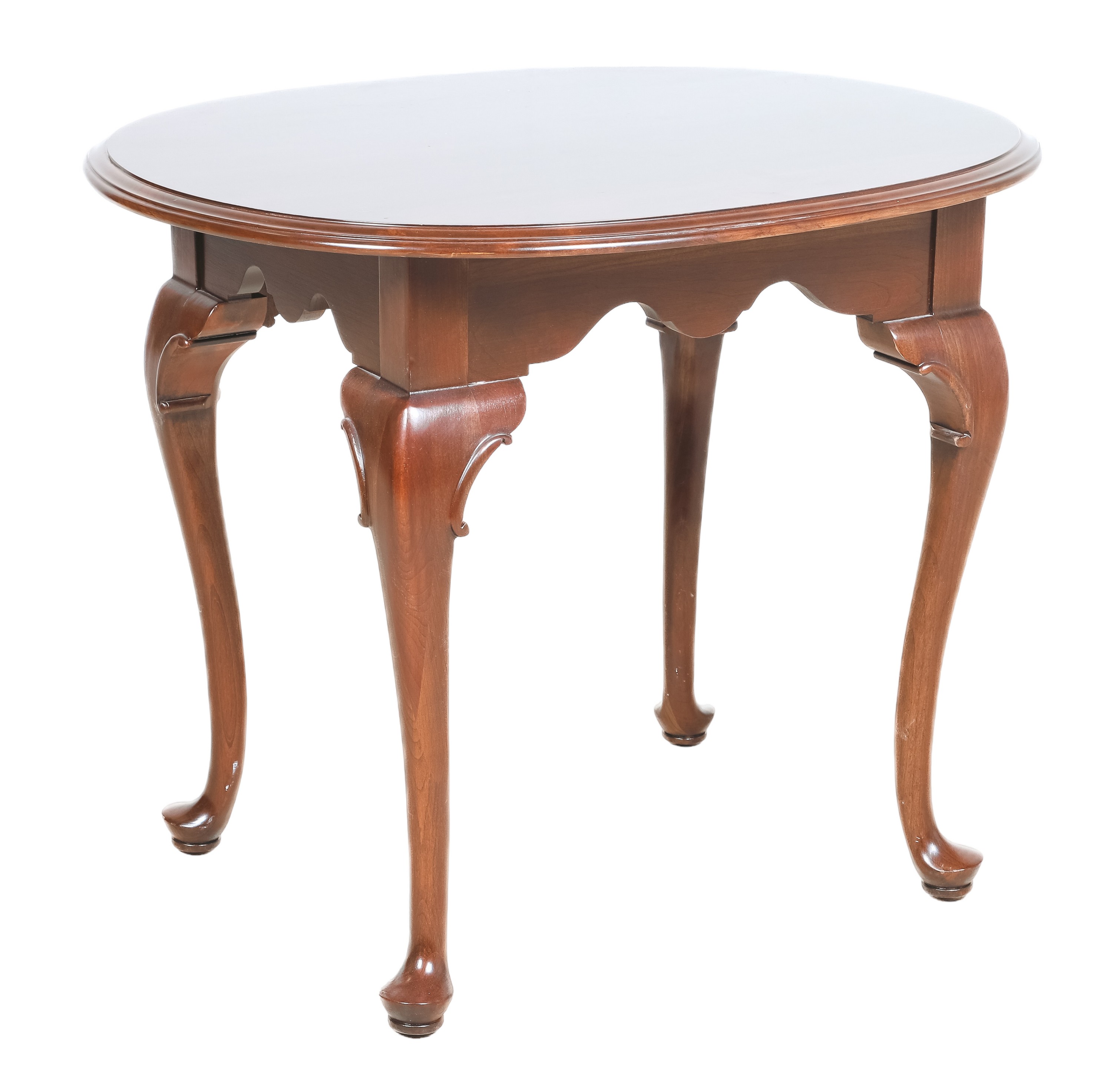 Ethan Allen Queen Anne style mahogany 2e1248