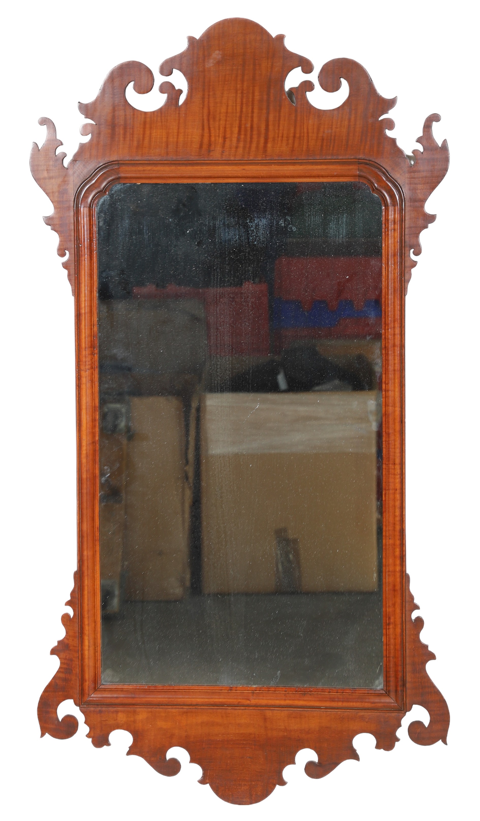 Chippendale style mahogany hanging 2e1258