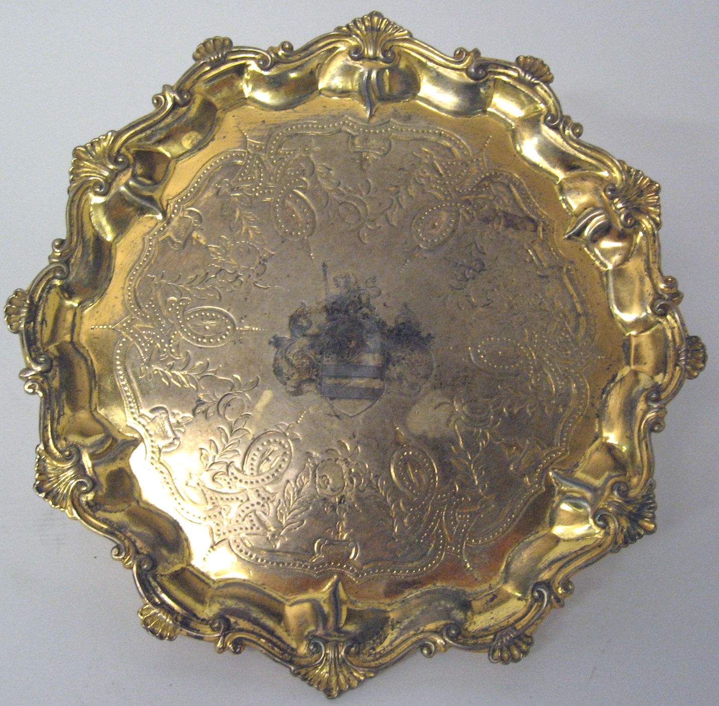 Victorian sterling silver-gilt