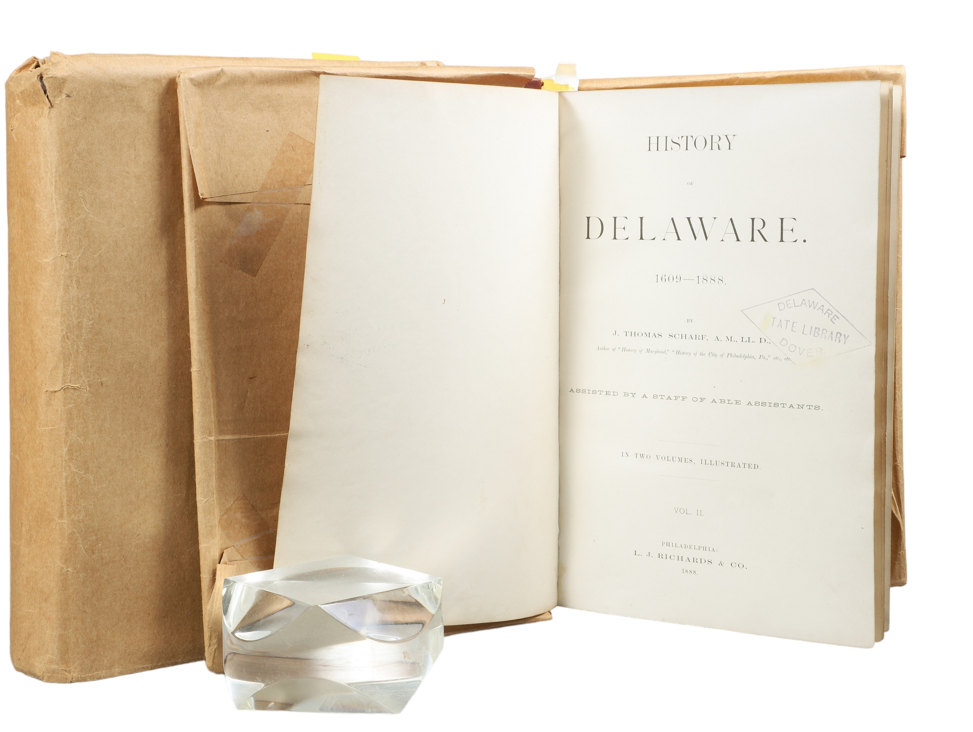 History of Delaware, by J. Thomas