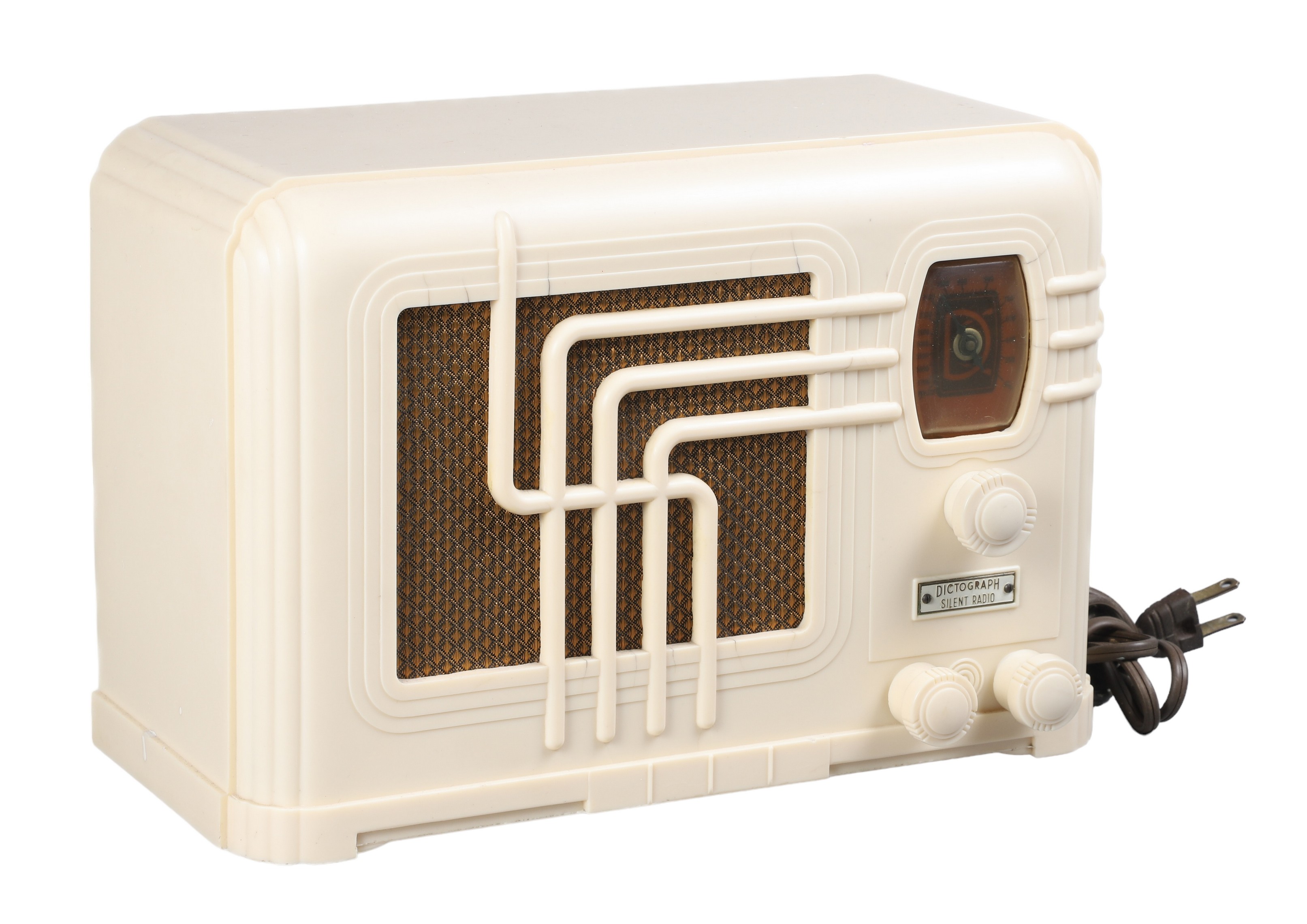 Fada Dictograph Silent Radio, bakelite