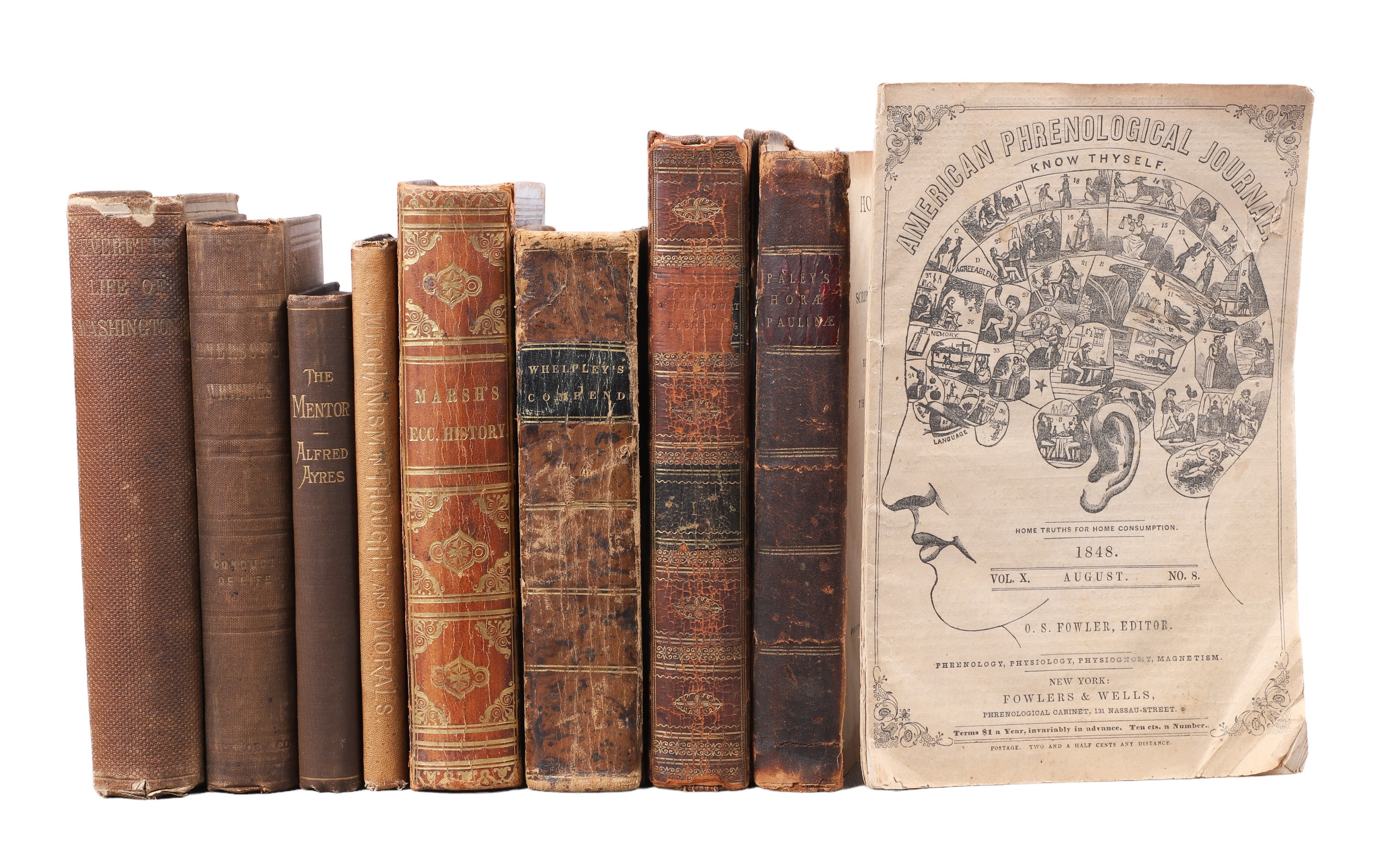 Nine various 19th century books 2e13b4