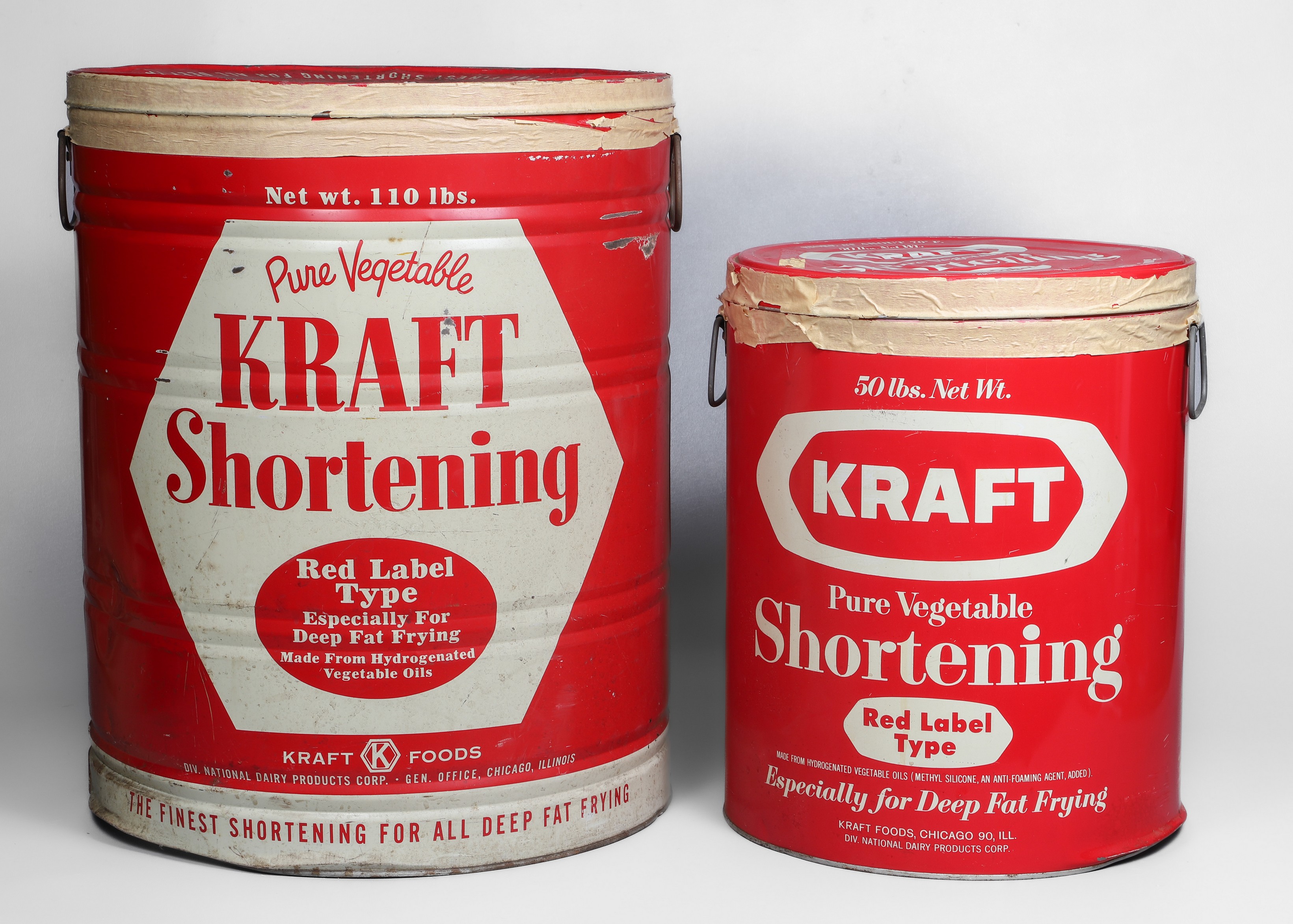 (2) Large Kraft Shortening advertising