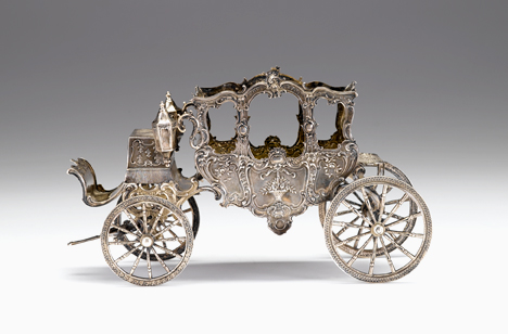 German silver carriage    late 19th/early