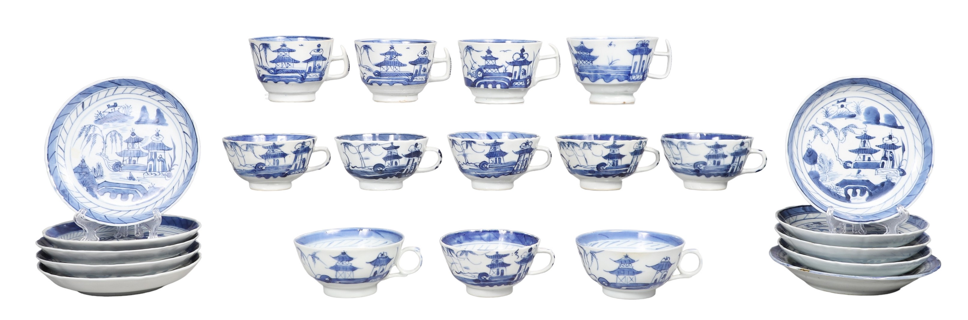 Chinese Canton export cups and 2e1446