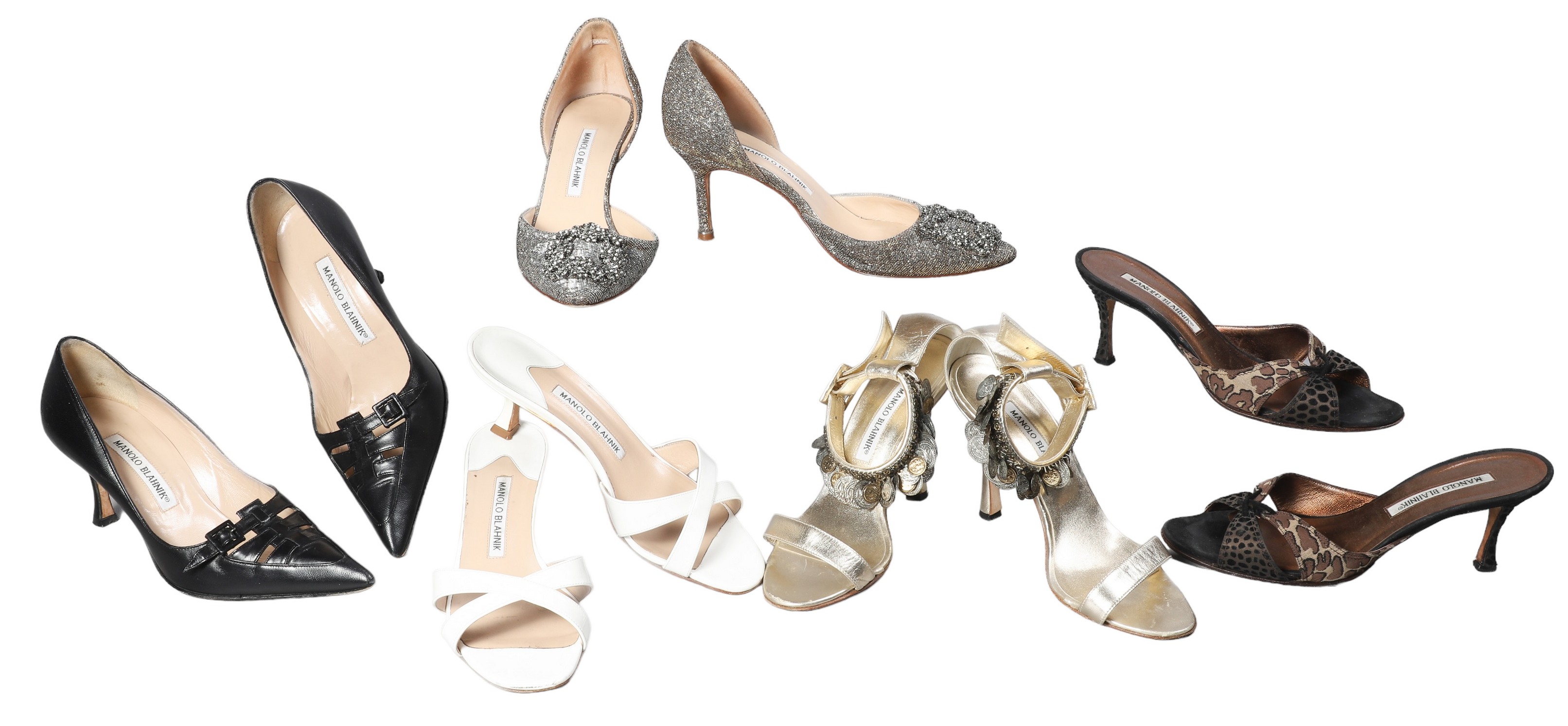 (5) Pairs Manolo Blahnik Pumps