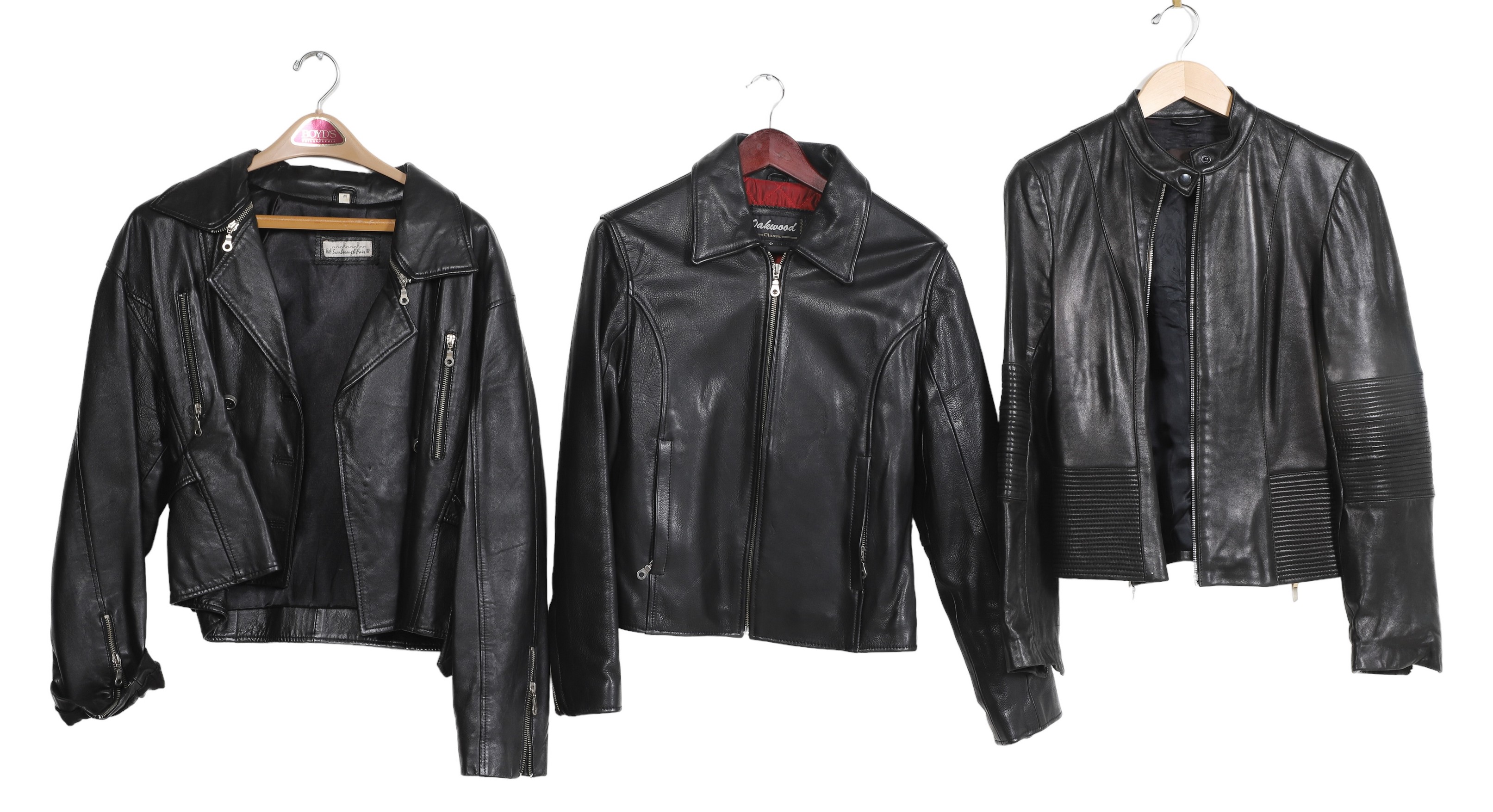  3 Ladies leather jackets to include 2e1496