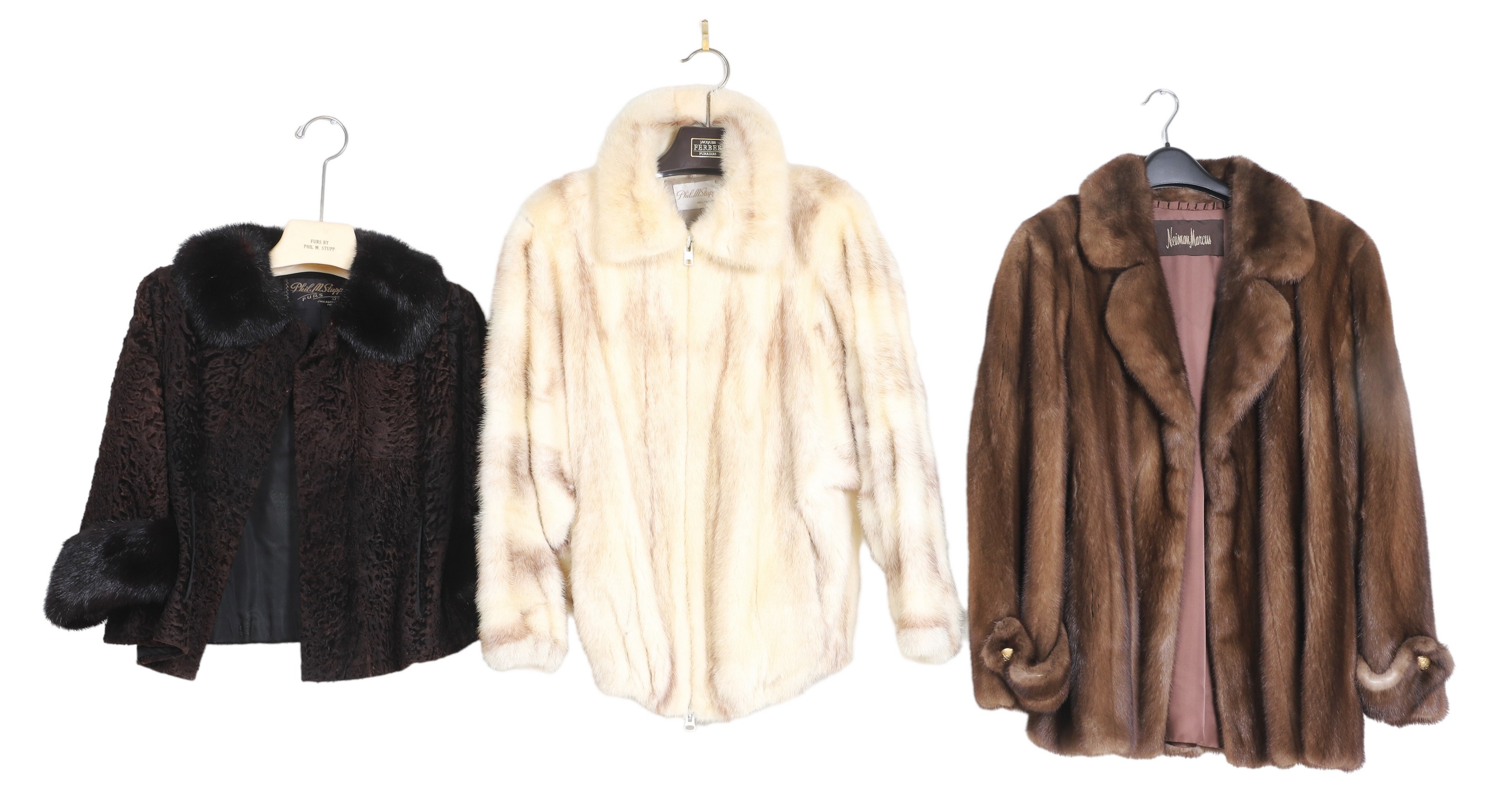 (3) Vintage furs to include mongolian