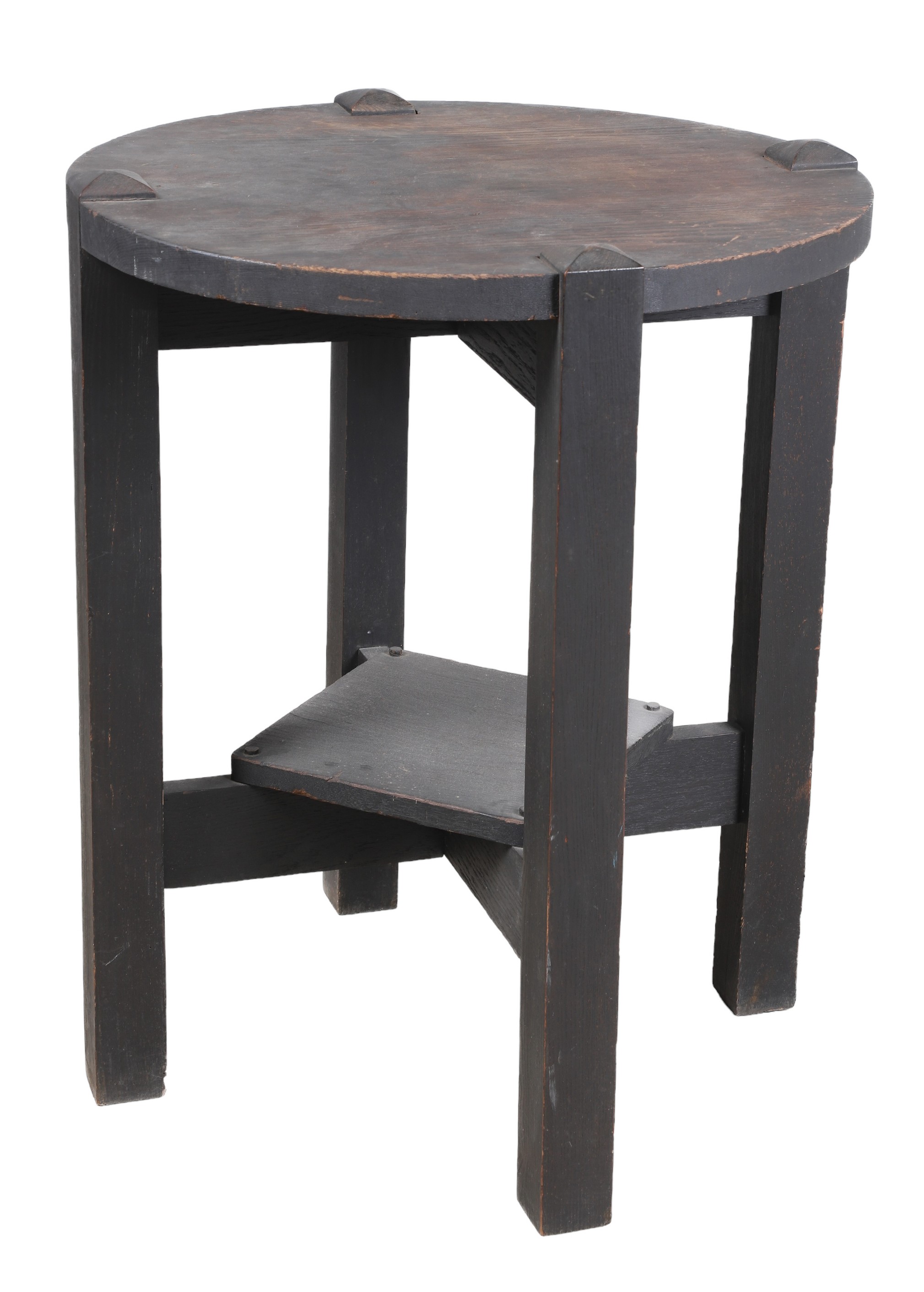 Arts and Crafts painted side table  2e14bd