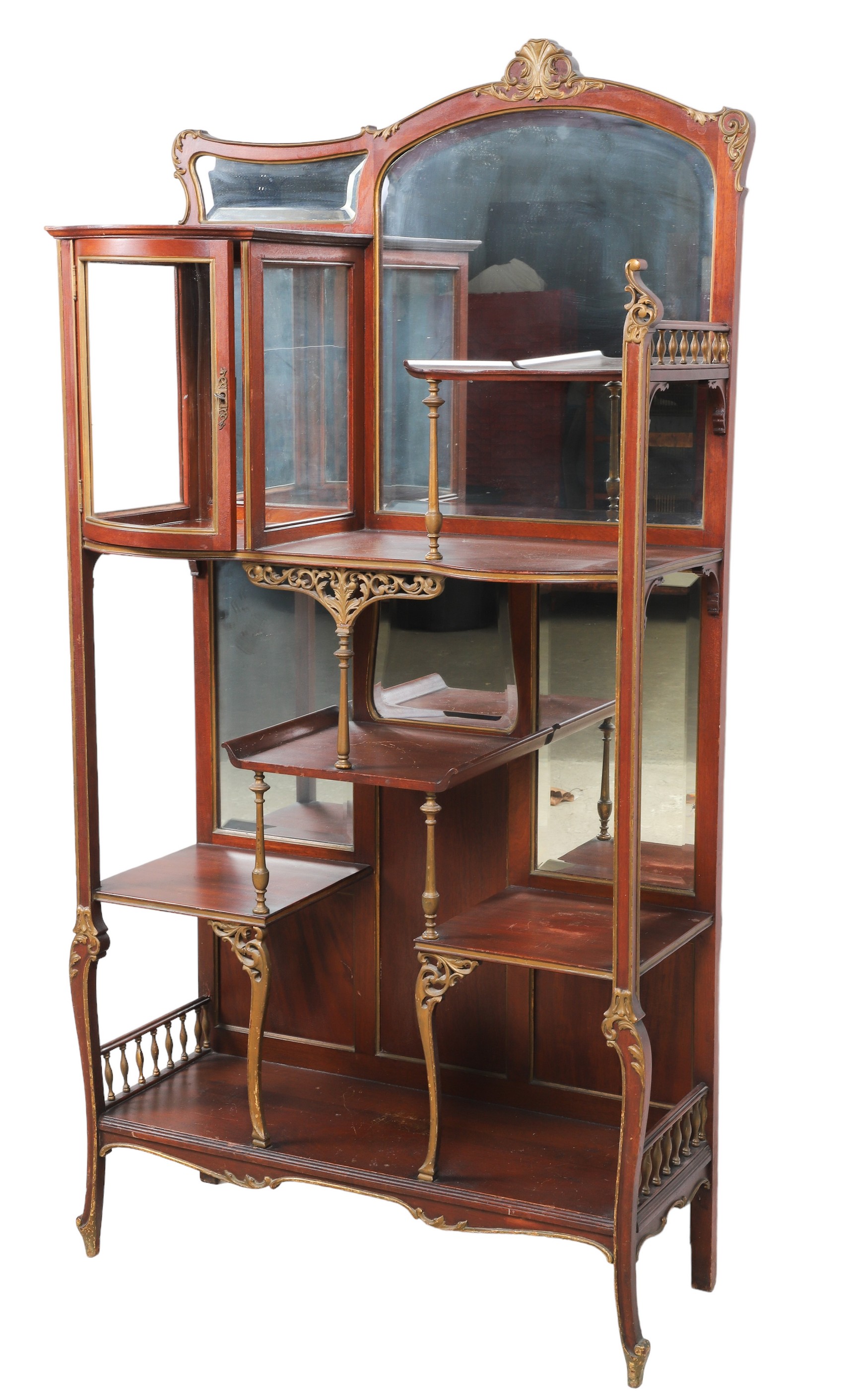 Victorian mahogany and parcel gilt 2e14c8