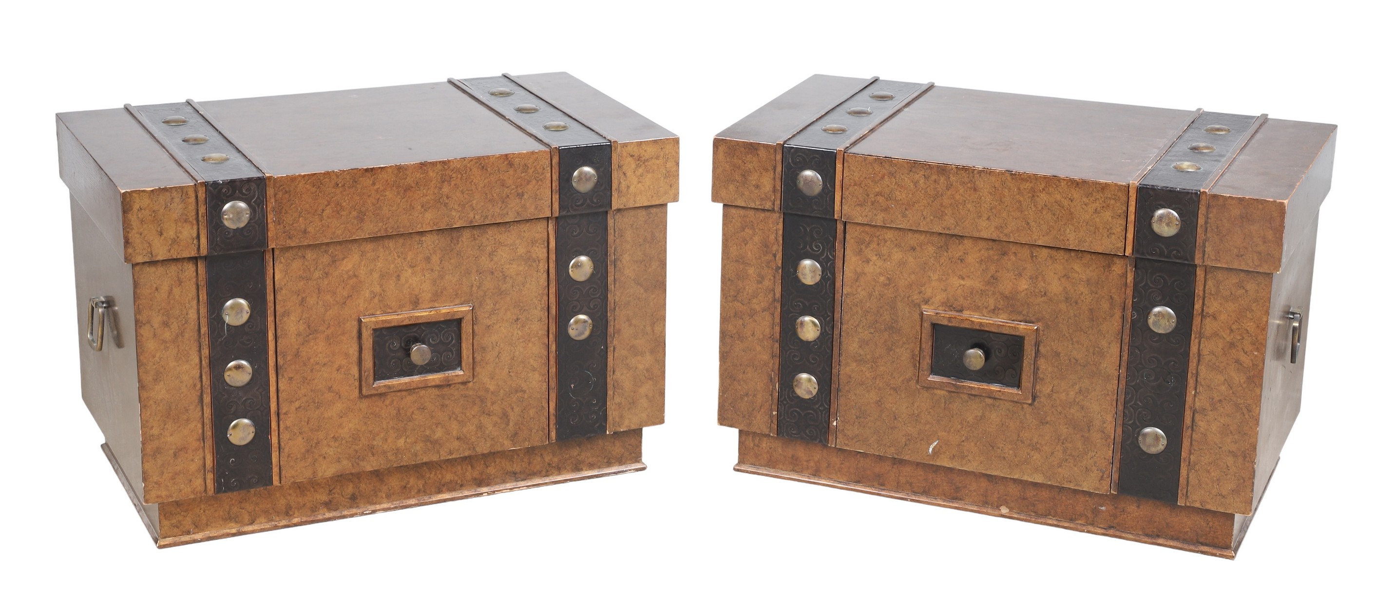 Pair Contemporary trunk form side 2e14c3