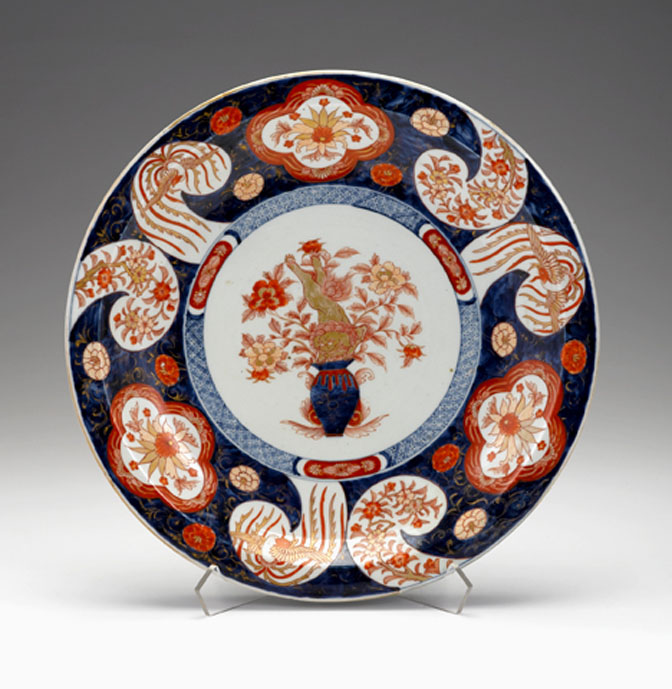 Large Chinese Imari palette porcelain 49baf