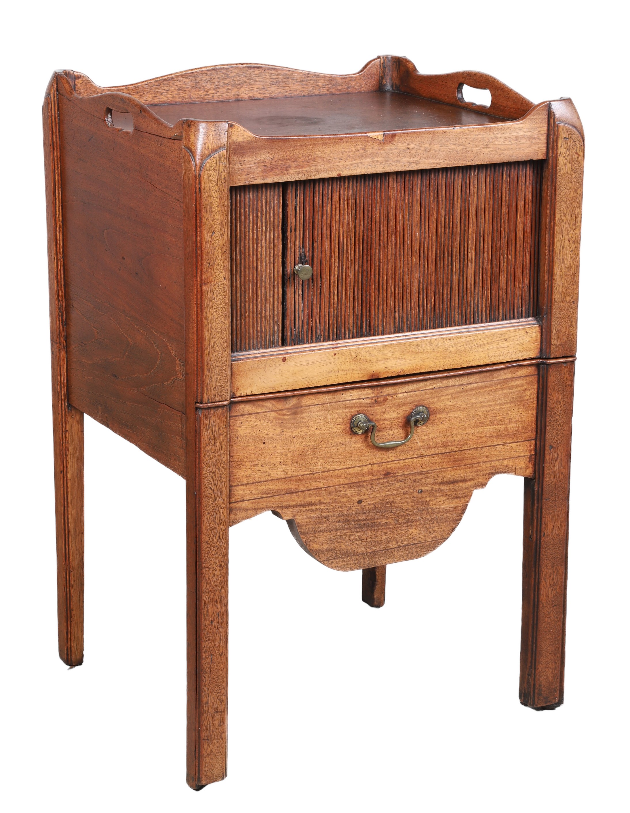 Mahogany Georgian bedside commode