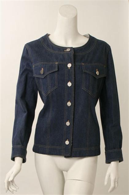 Chanel denim jacket 1990s  497cb