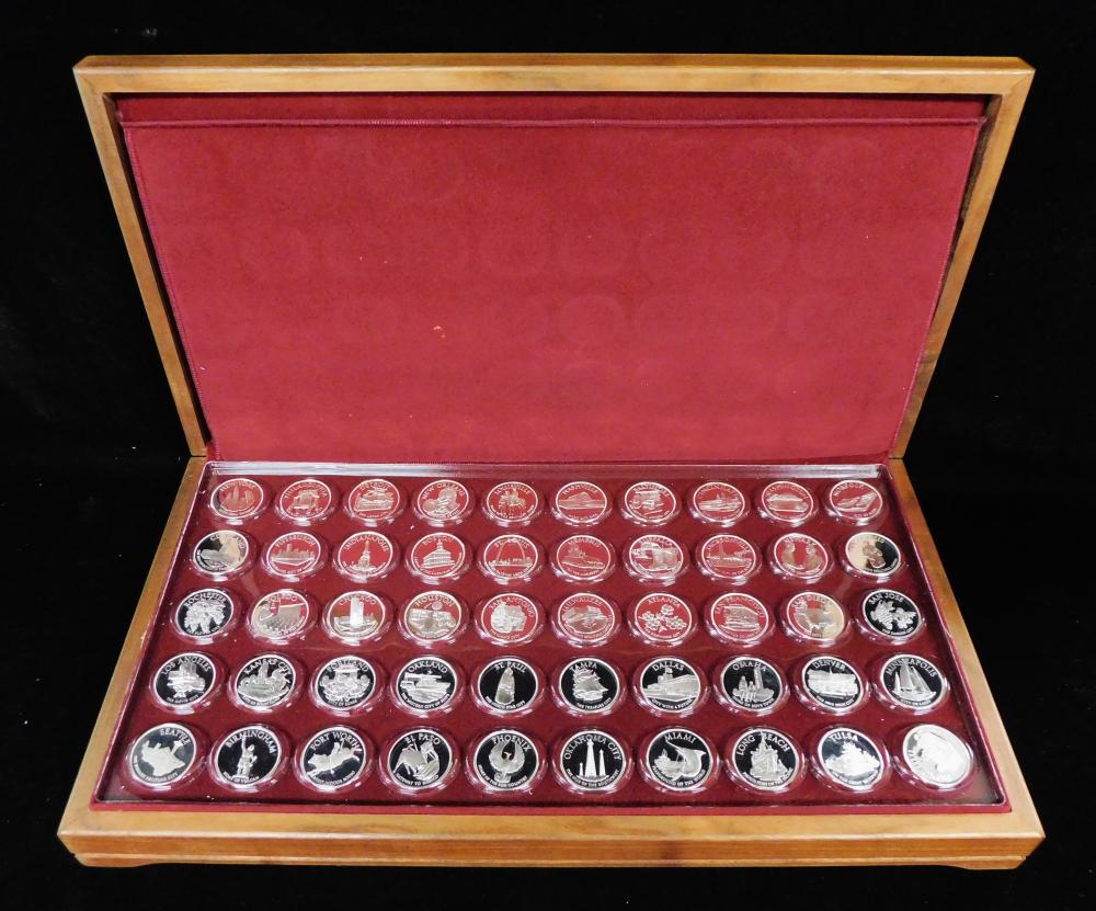 FRANKLIN MINT COLLECTION OF 50