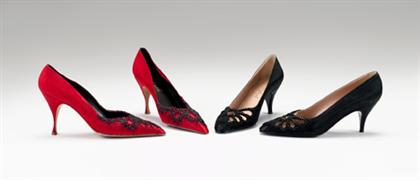 Two pairs of Raphael evening shoes 49822