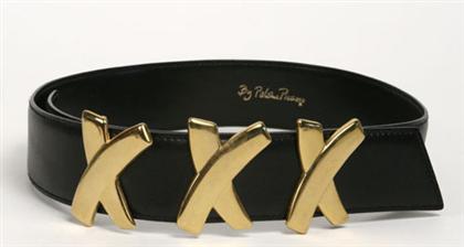 Paloma Picasso belt    1 1/2 inches
