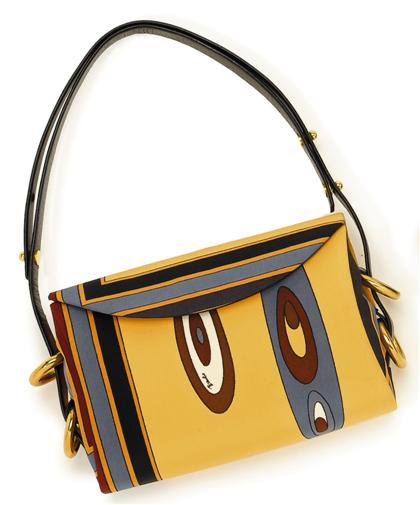 Emilio Pucci printed silk purse