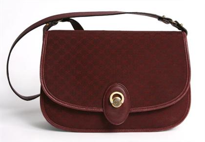 Gucci burgundy mini monogram shoulder 49872