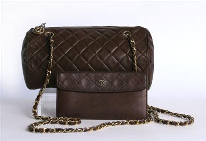 Chanel quilted chocolate kidskin 49898