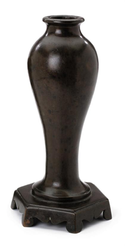 Chinese bronze meiping 17th century 498c8