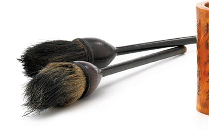 Two Chinese calligraphy brushes 498d7