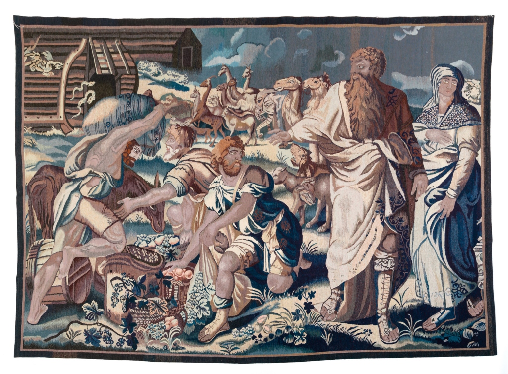 HUNGARIAN NOAH'S ARK TAPESTRY.